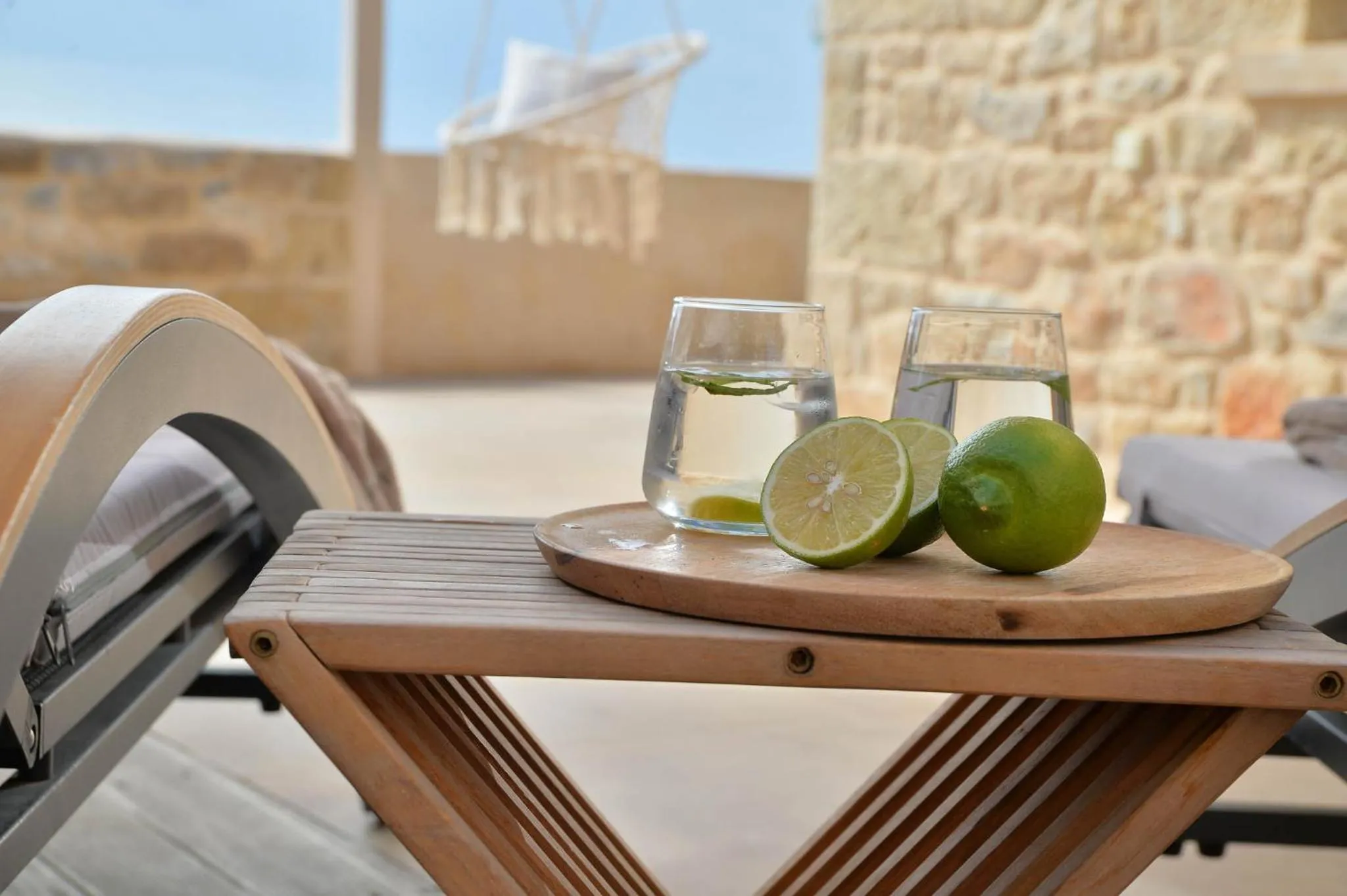 Patio in Akrolithi Boutique Hotel & Suites