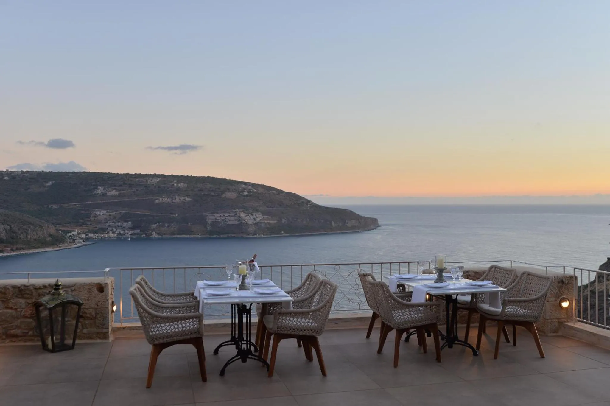 Patio in Akrolithi Boutique Hotel & Suites