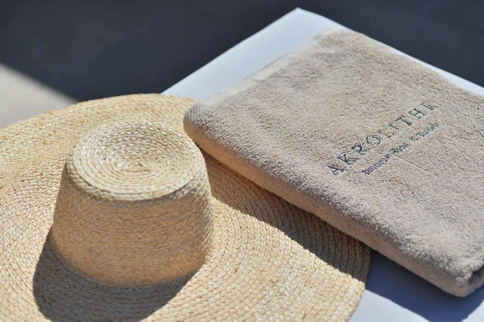 Decorative detail in Akrolithi Boutique Hotel & Suites