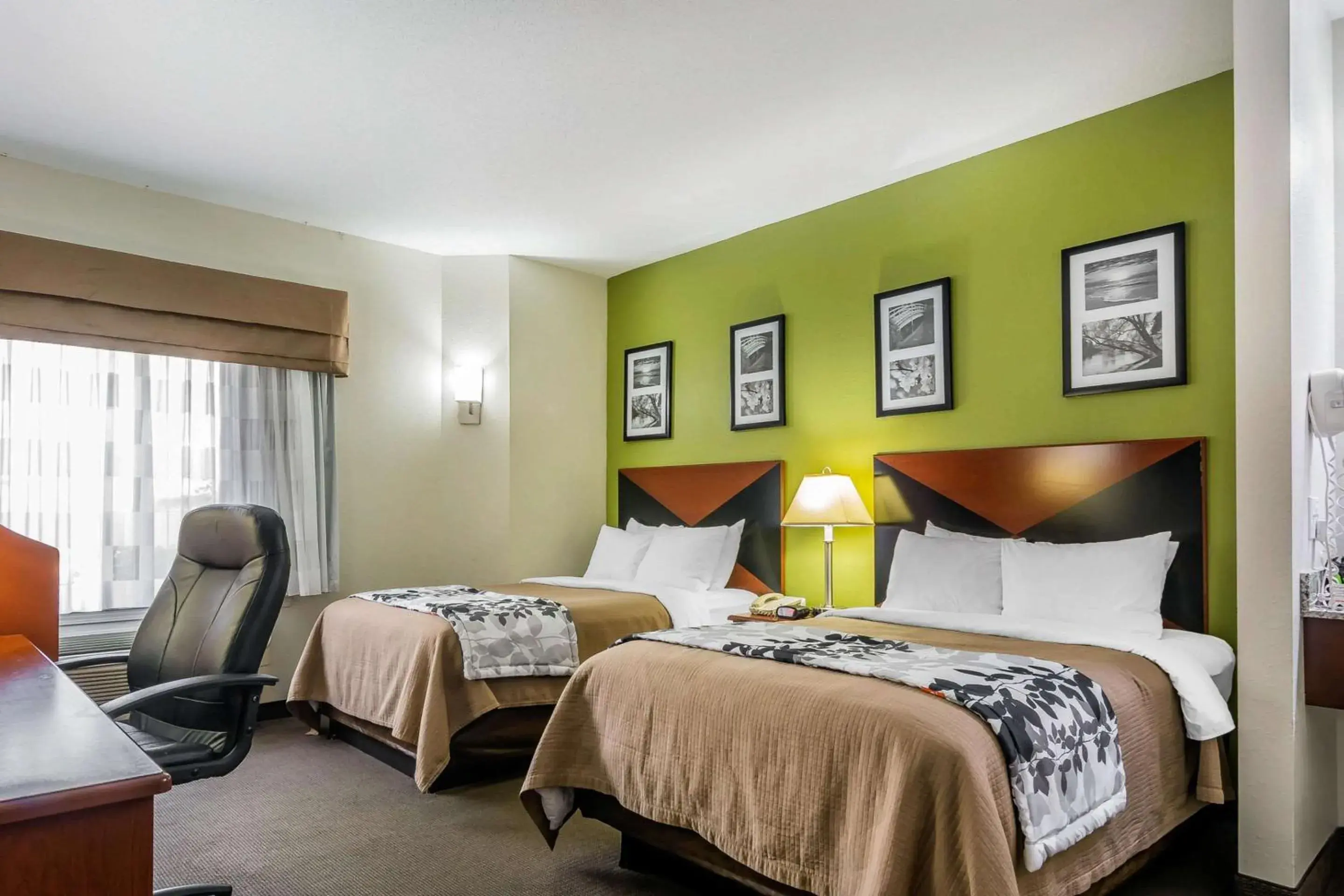 Double Room with Two Double Beds - Non-Smoking in Sleep Inn near The Avenue Double Room with Two Double Beds - Non-Smoking in Sleep Inn near The Avenue