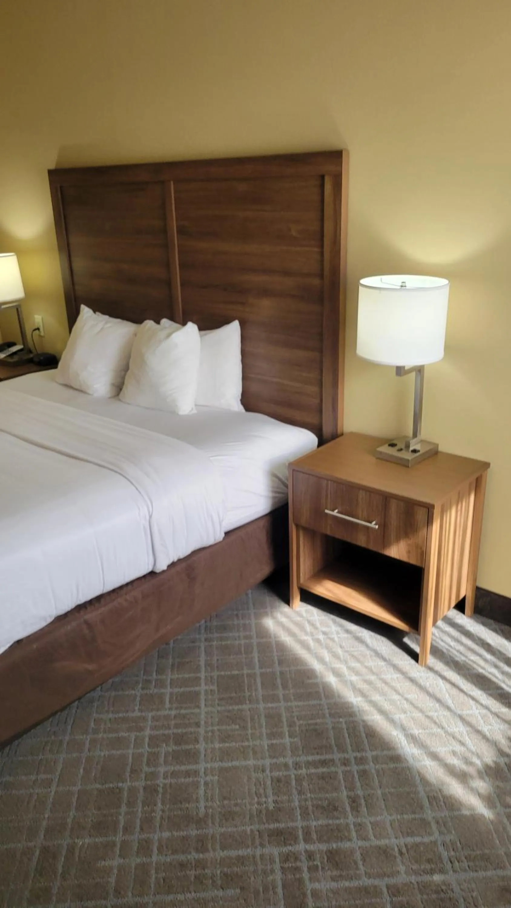 Bed in Comfort Inn & Suites at Stone Mountain