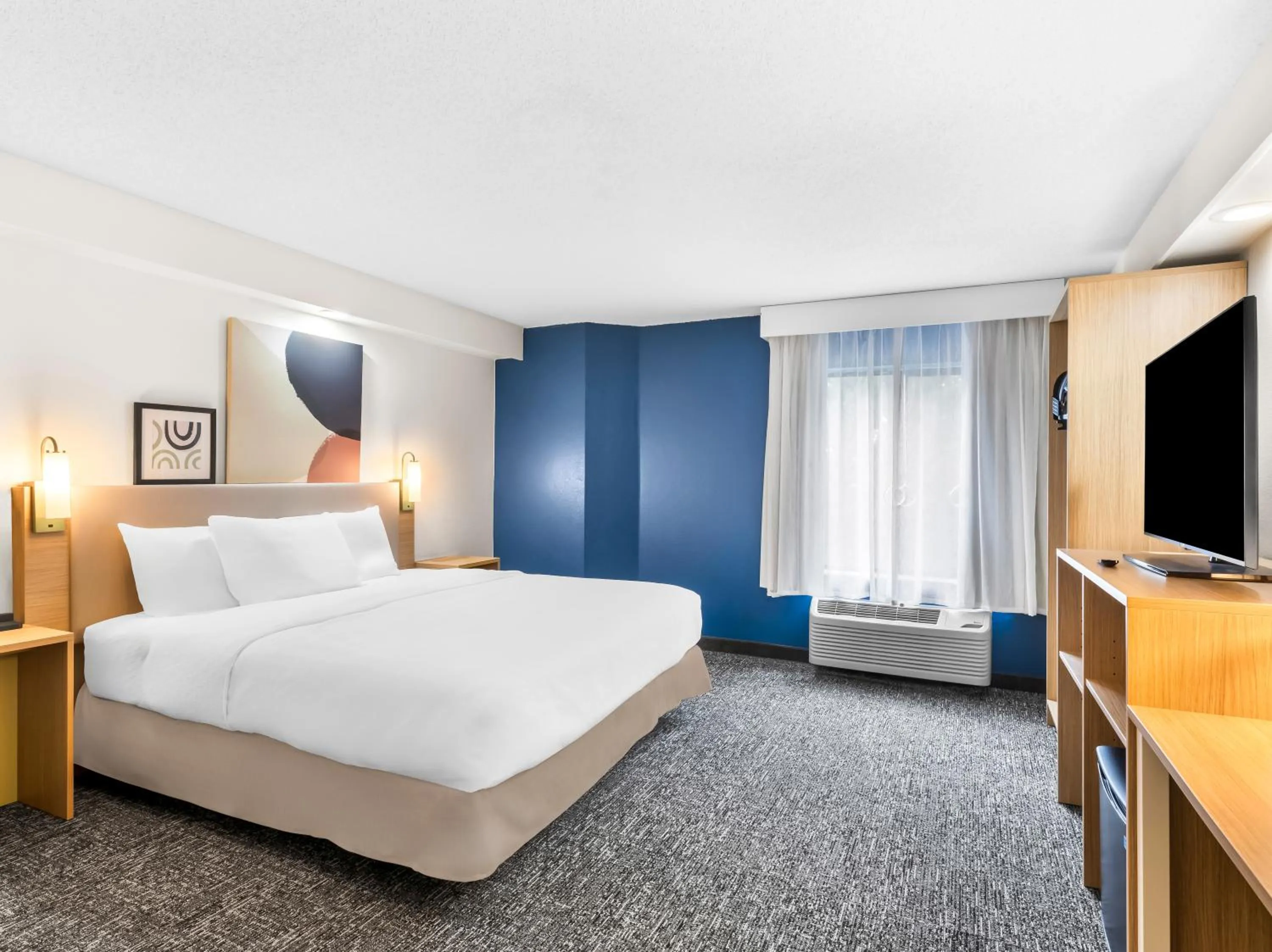 Bedroom, Bed in Sleep Inn and Conference Center