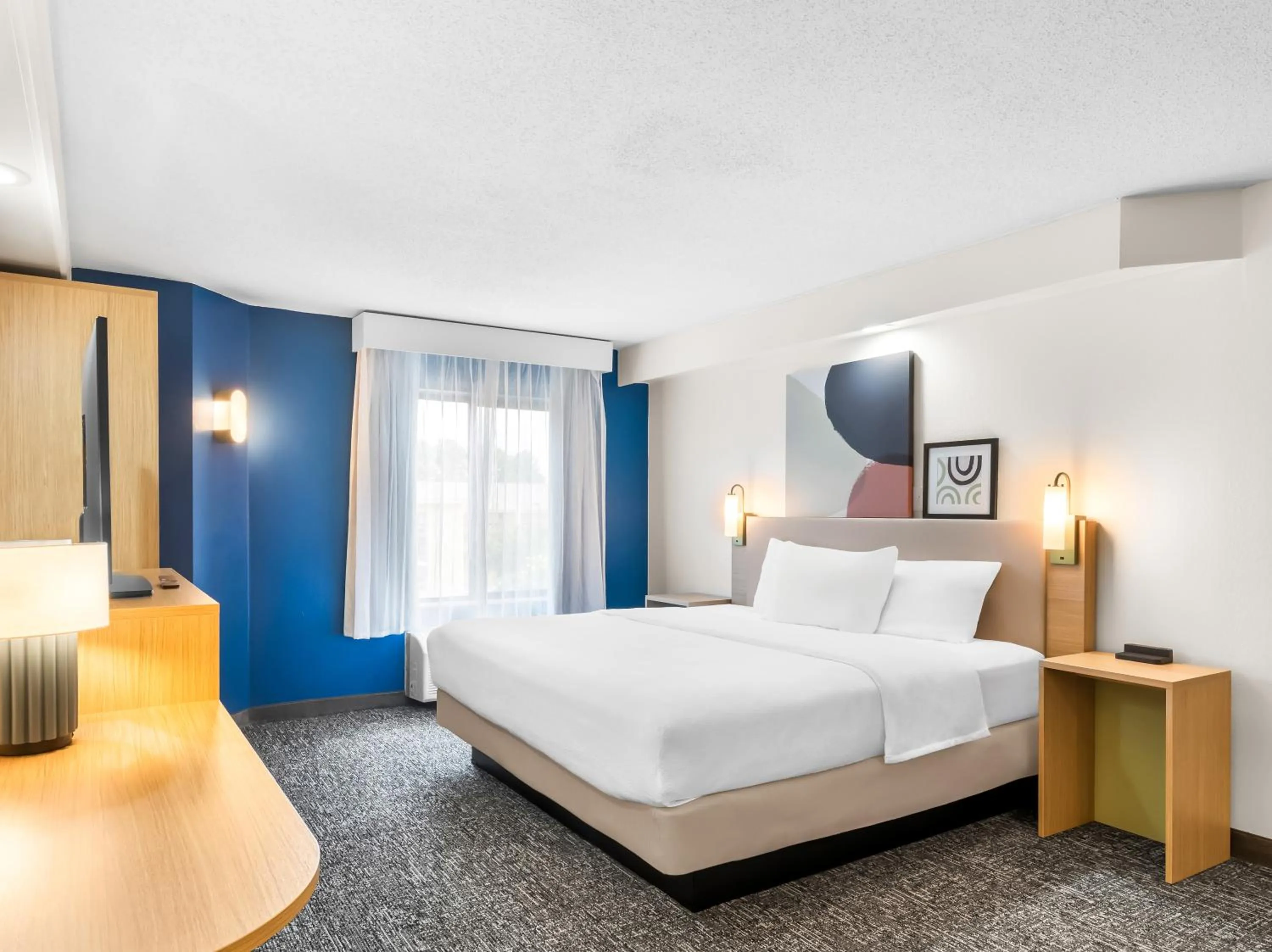 Guests, Bed in Sleep Inn and Conference Center