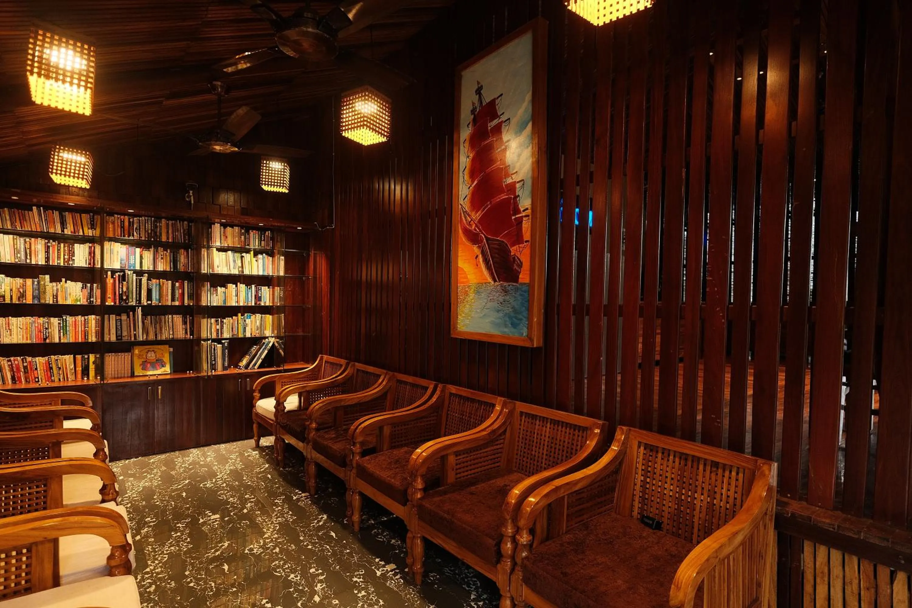 Library in Rainforest Resort