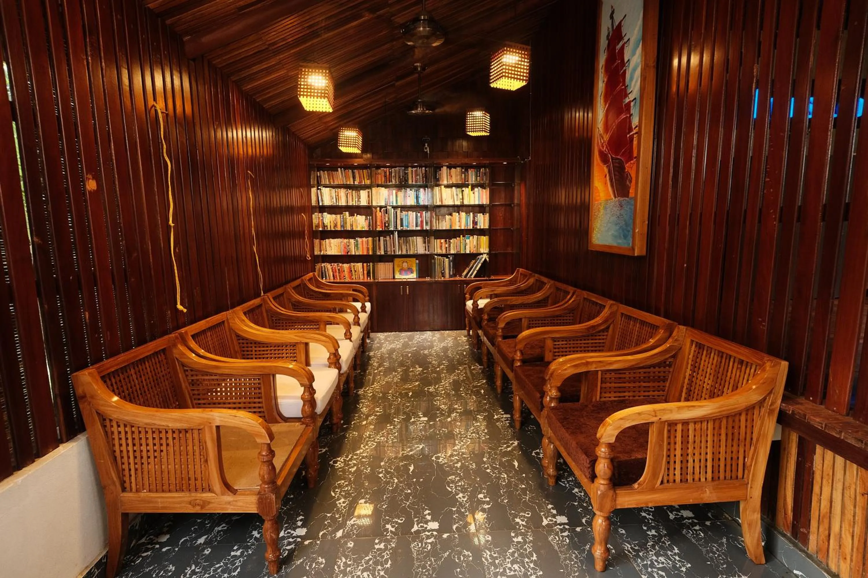 Library in Rainforest Resort