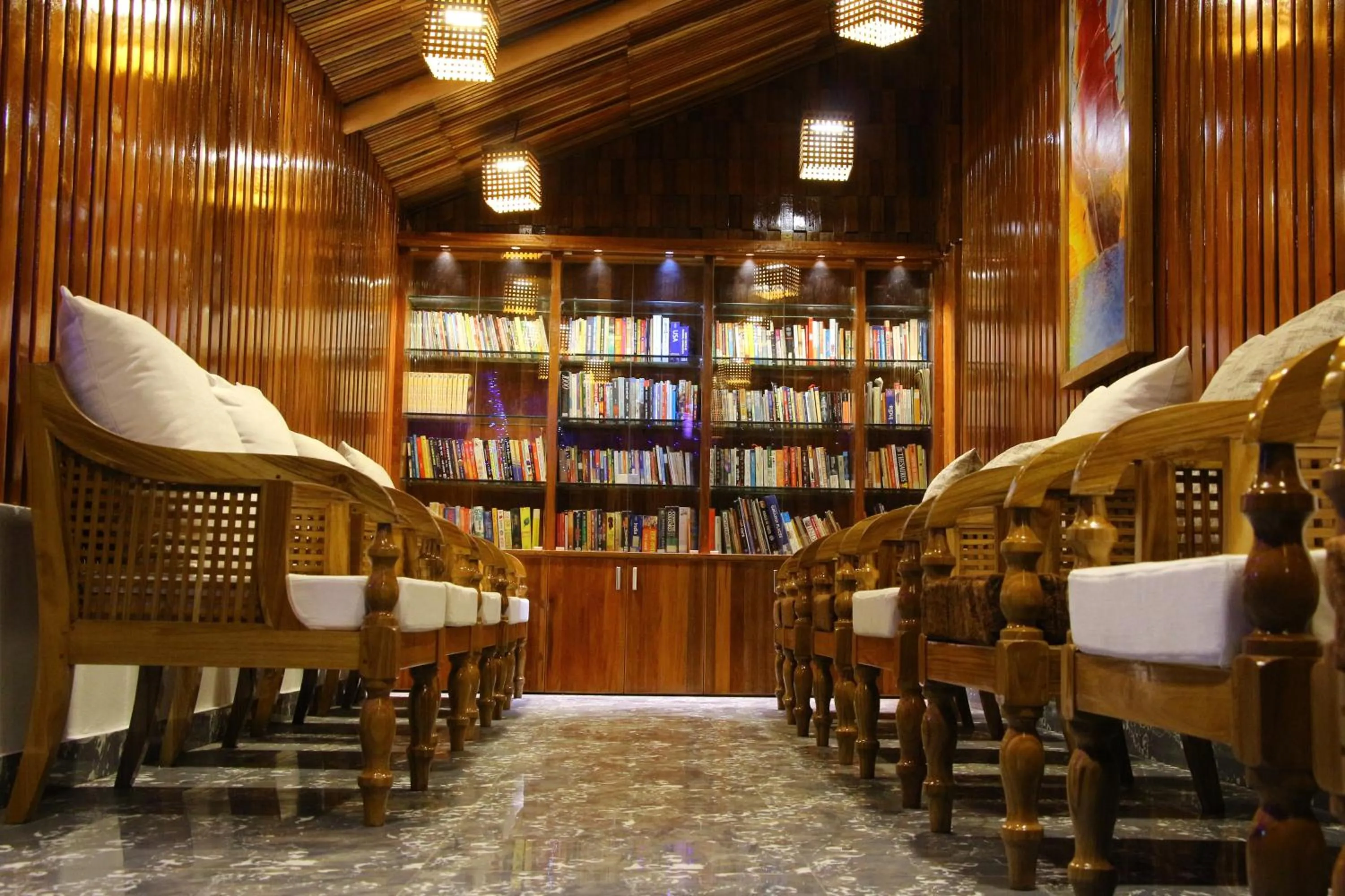 Library in Rainforest Resort