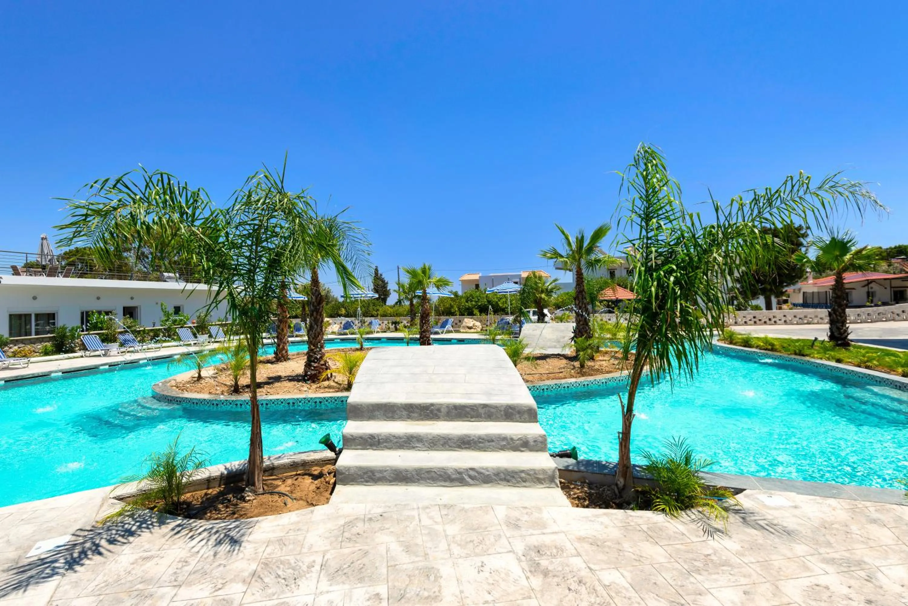 Pool view in Paradise Garden
