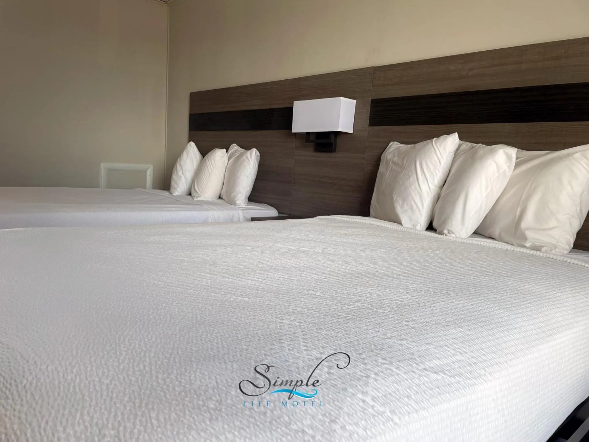Bed in Simple Life Motel