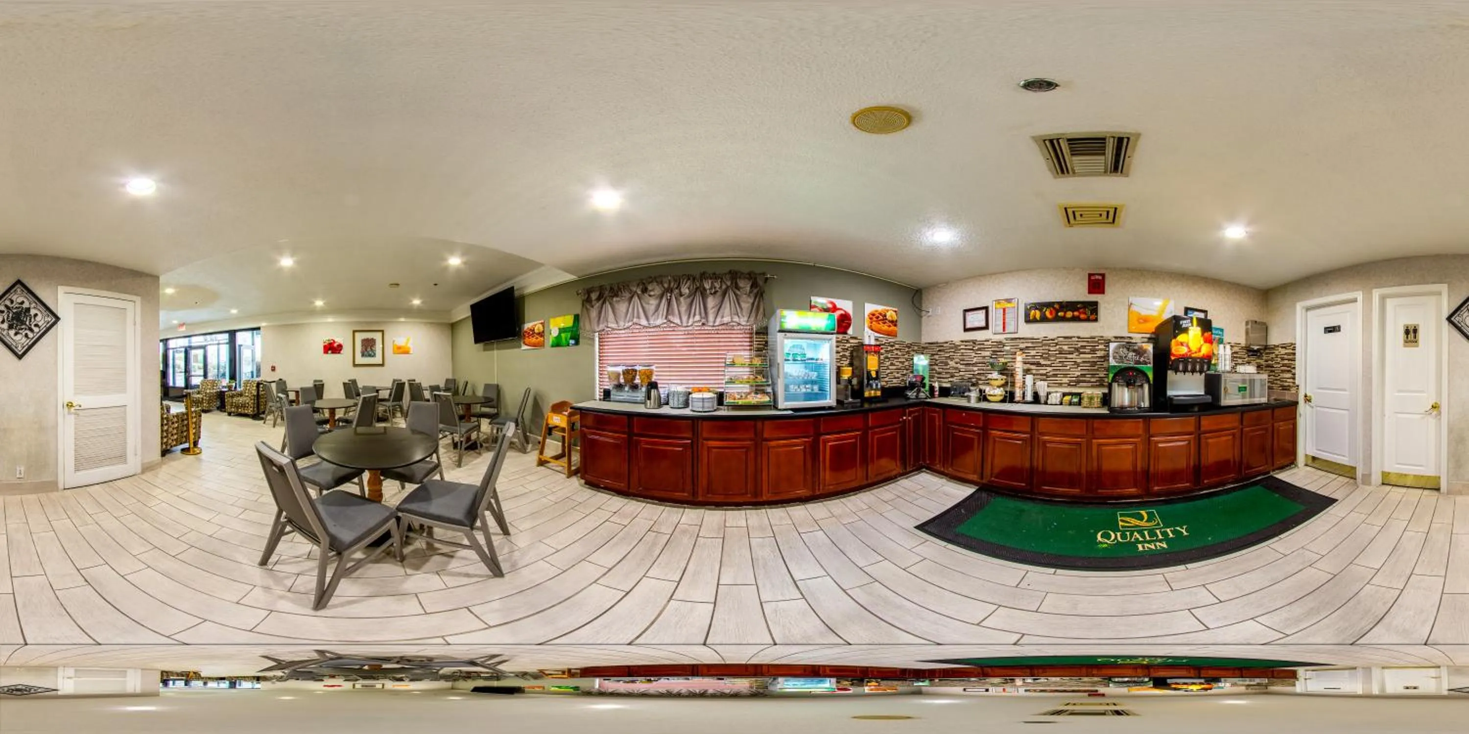 Restaurant/places to eat in Quality Inn Marietta near Dobbins ARB