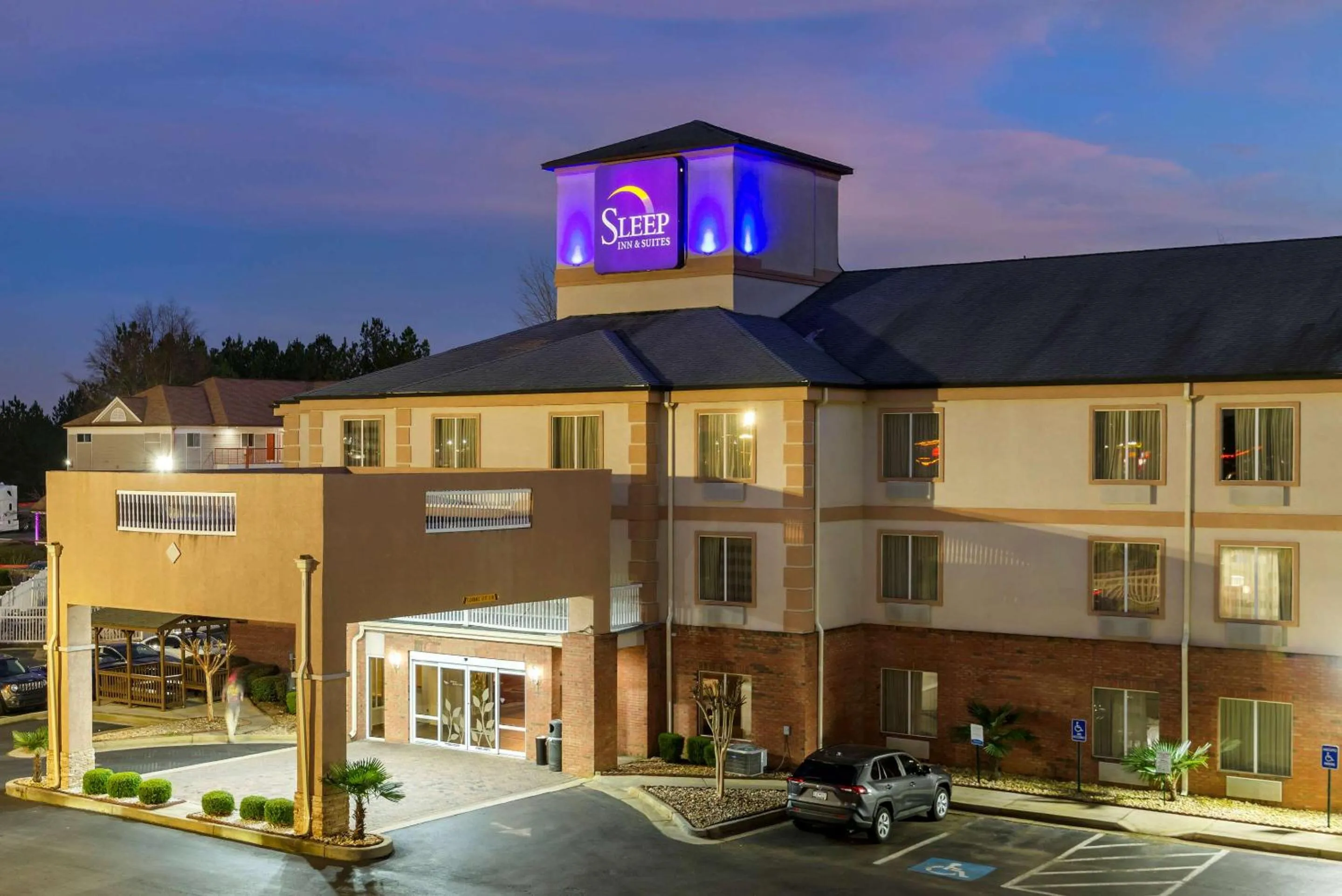 Property building in Sleep Inn & Suites Stockbridge Atlanta South