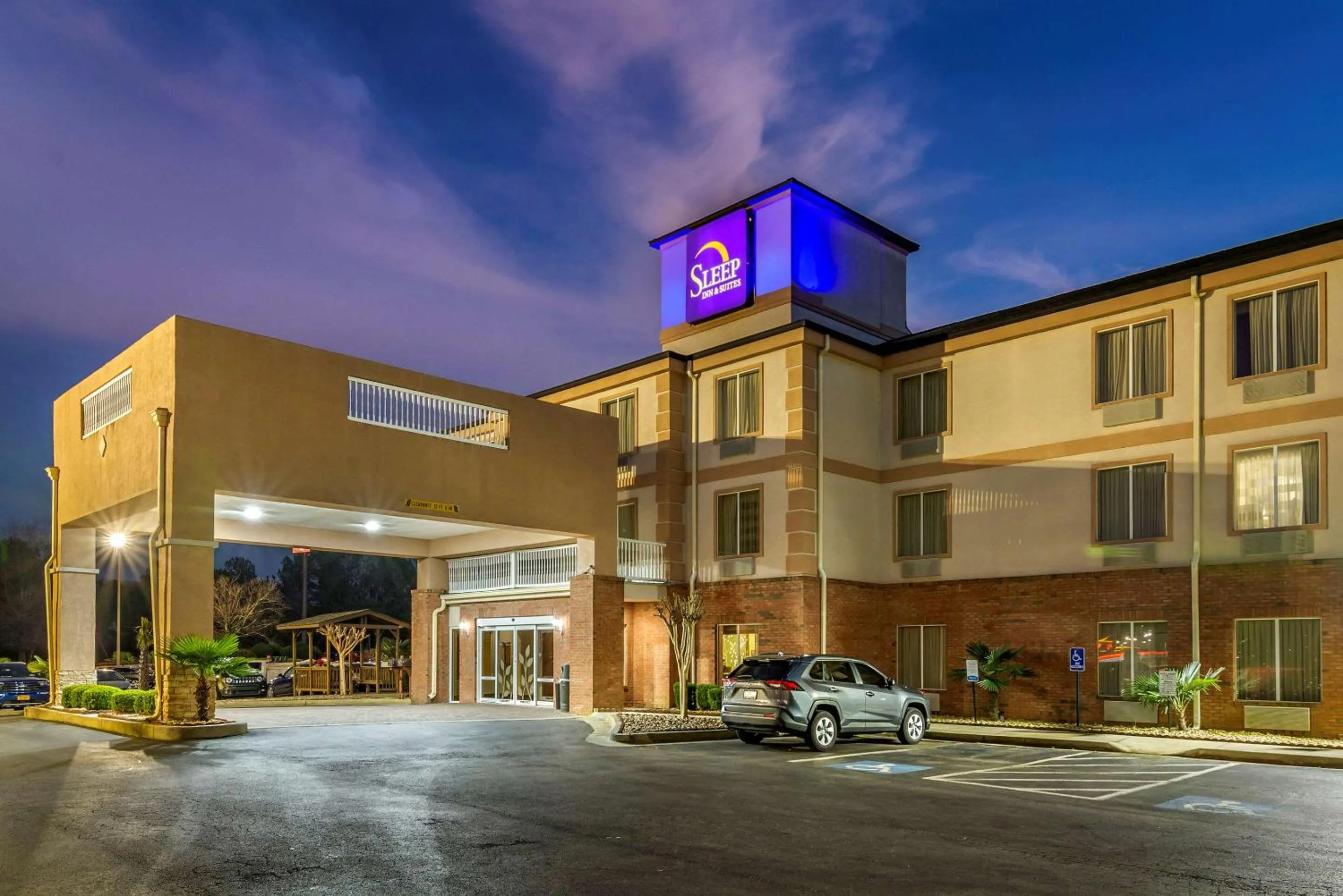 Property building in Sleep Inn & Suites Stockbridge Atlanta South