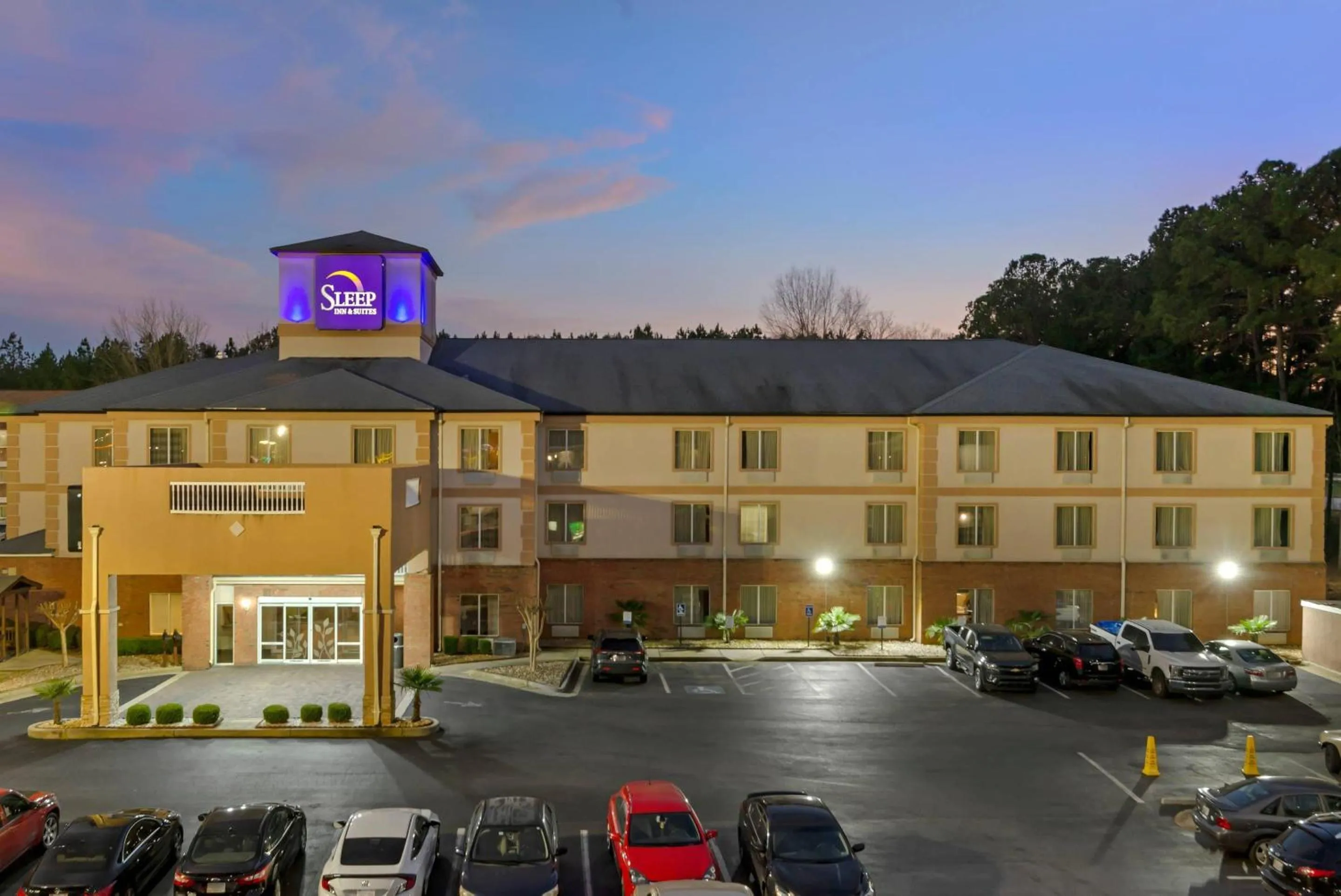 Property building in Sleep Inn & Suites Stockbridge Atlanta South