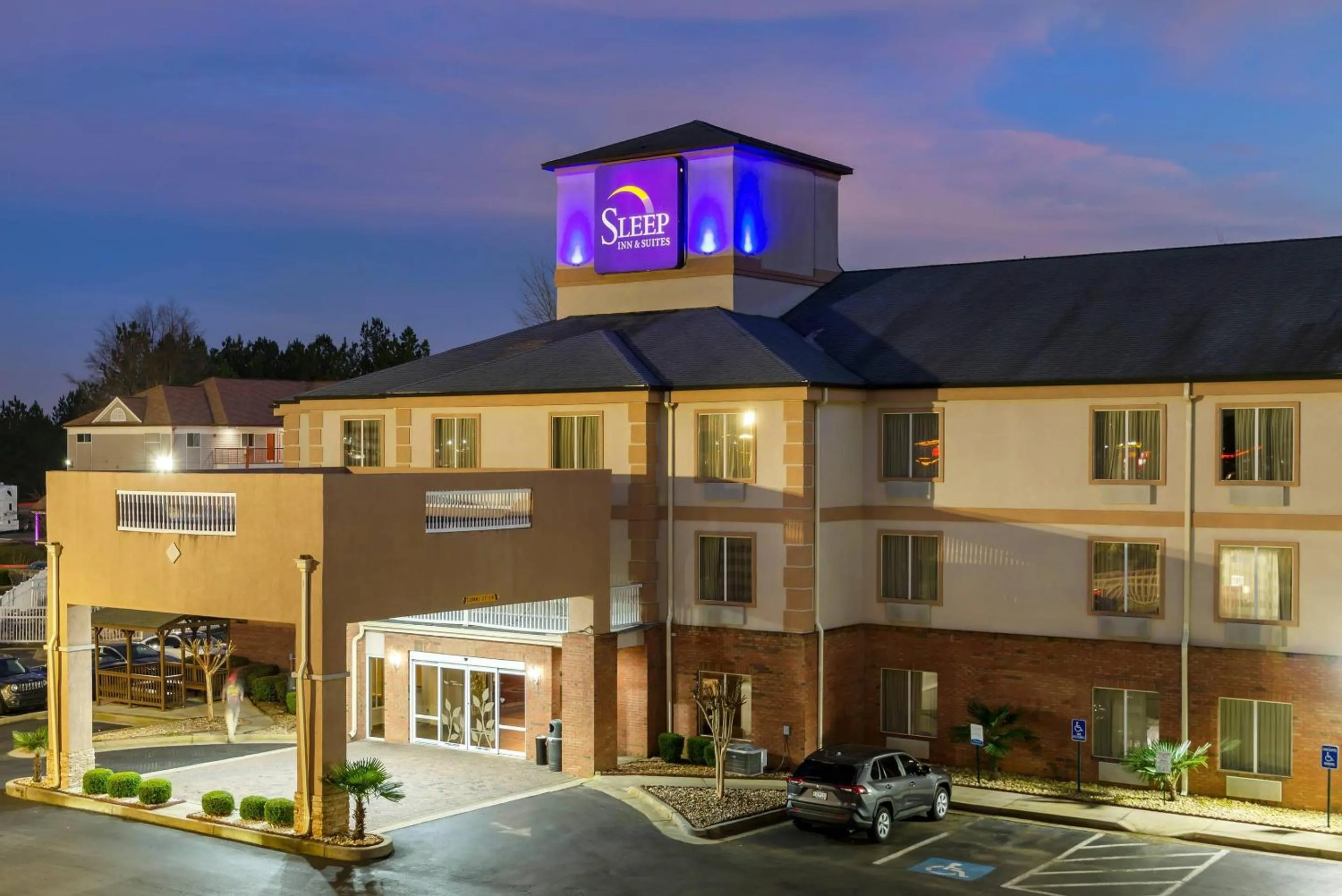 Property building in Sleep Inn & Suites Stockbridge Atlanta South
