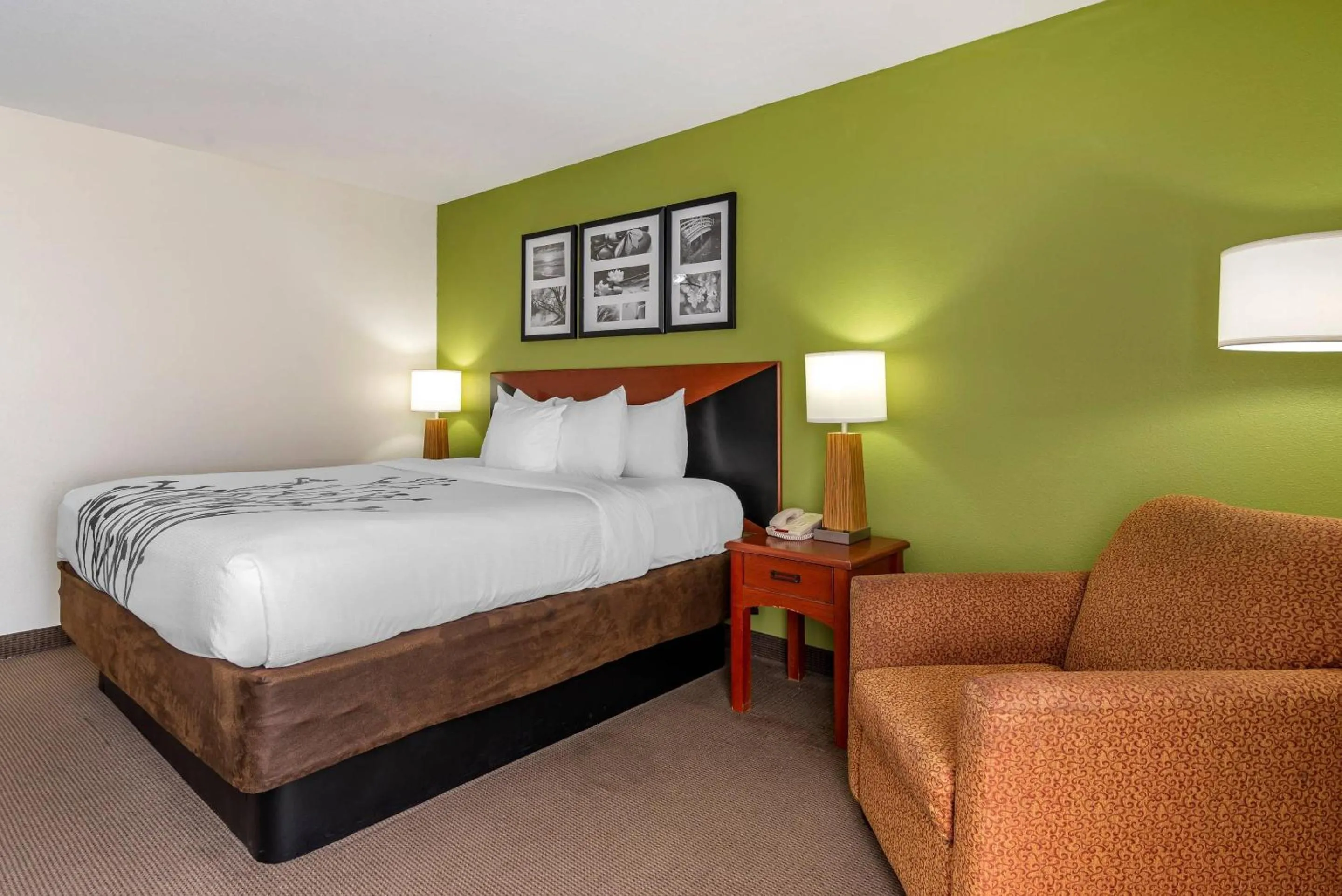 Bedroom, Bed in Sleep Inn & Suites Stockbridge Atlanta South