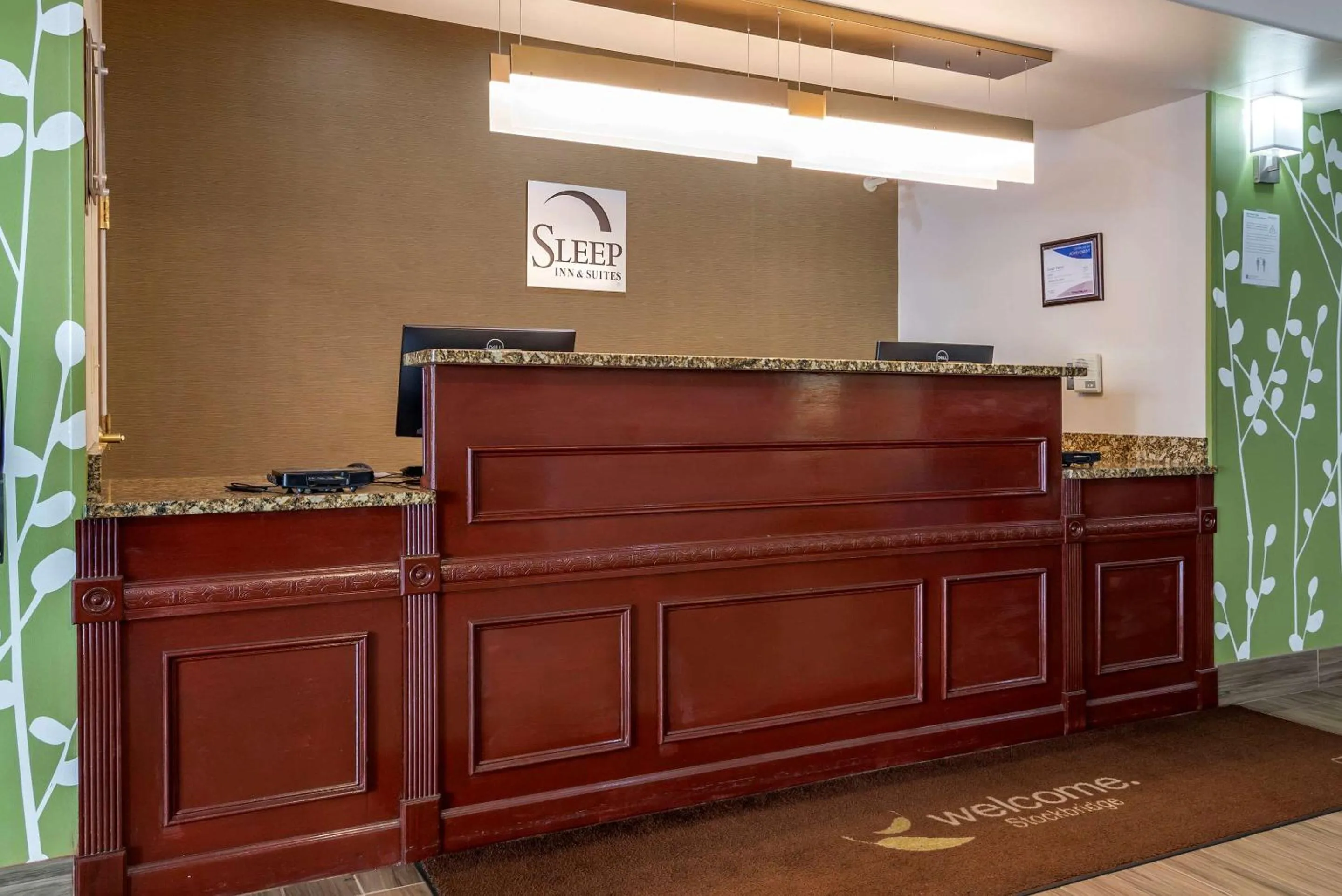 Lobby or reception in Sleep Inn & Suites Stockbridge Atlanta South
