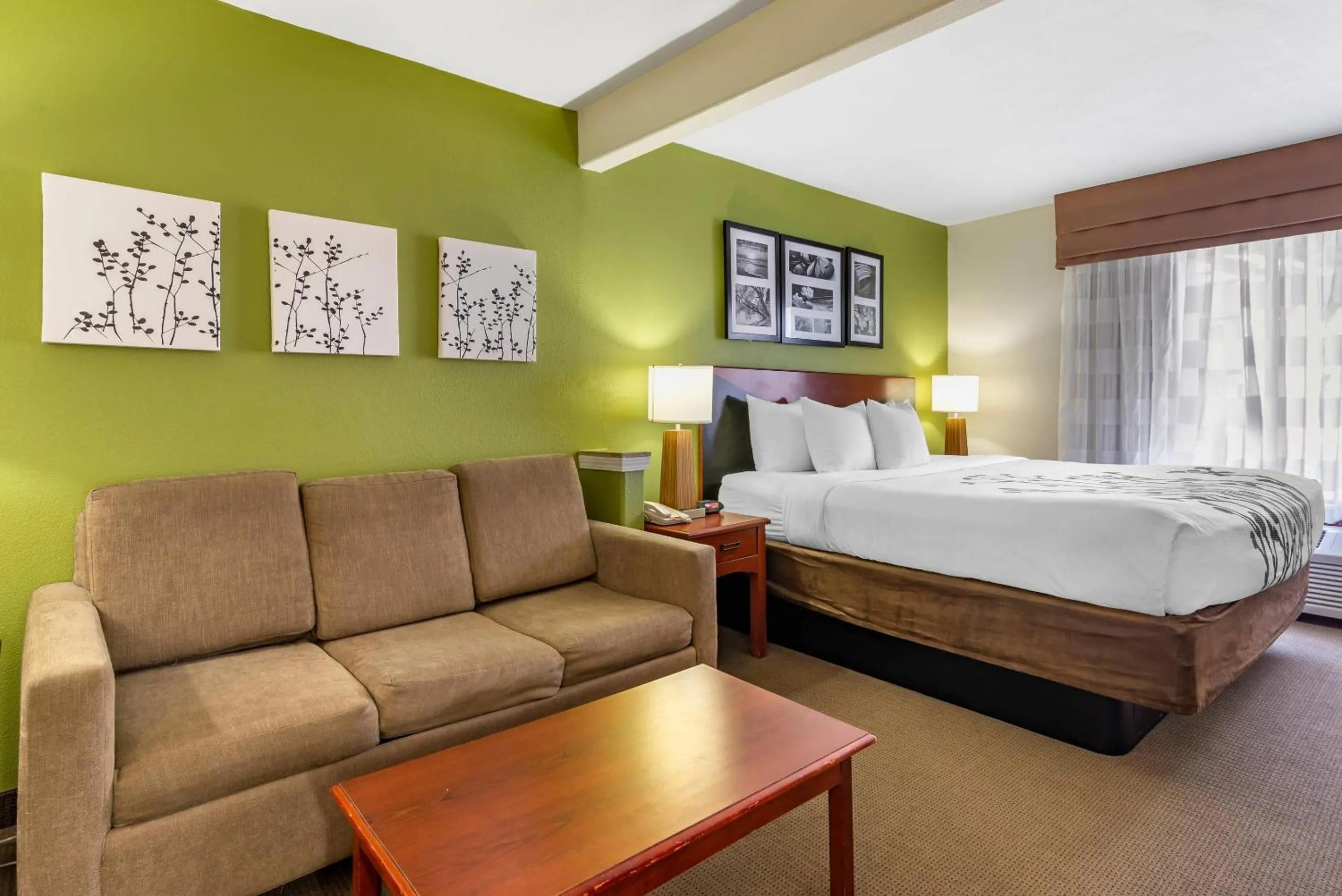 Bedroom, Bed in Sleep Inn & Suites Stockbridge Atlanta South