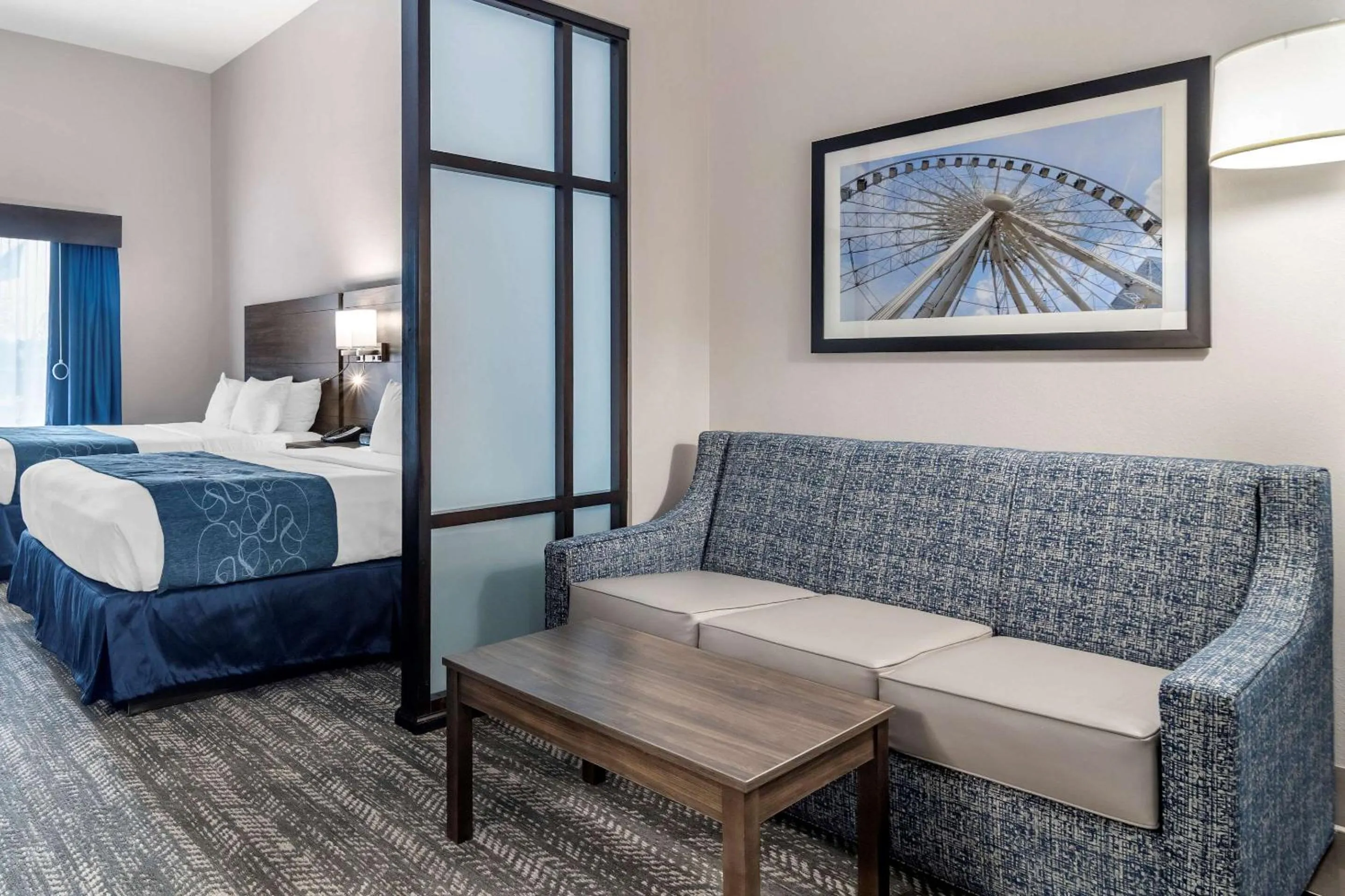 Photo of the whole room, Bed in Comfort Suites McDonough Atlanta South