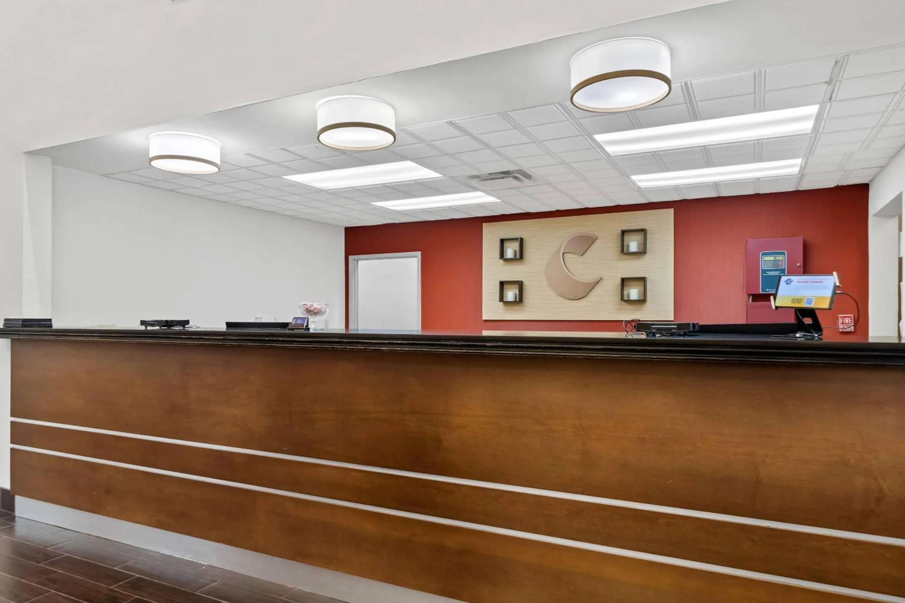 Lobby or reception in Comfort Suites Milledgeville