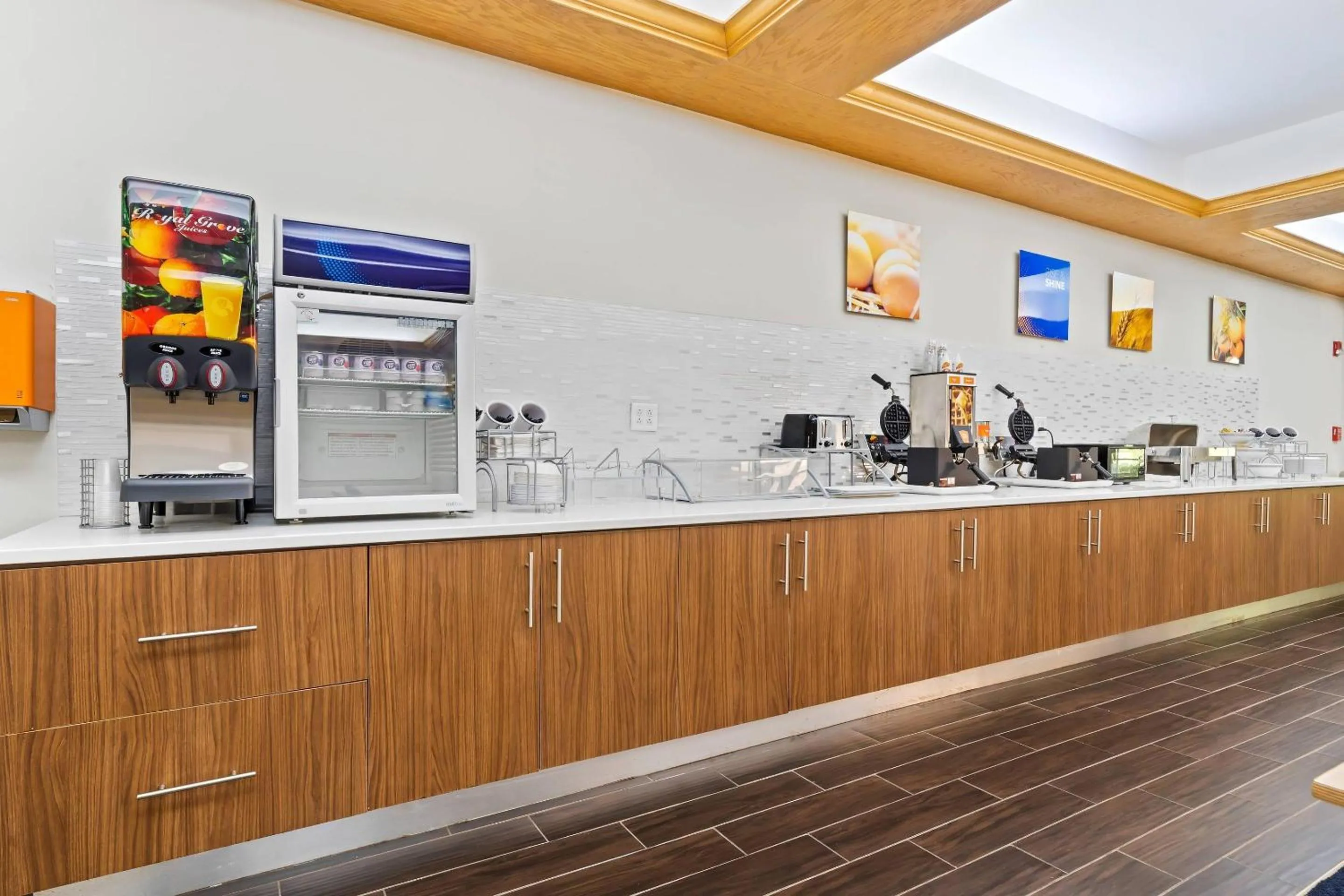 Breakfast in Comfort Suites Milledgeville