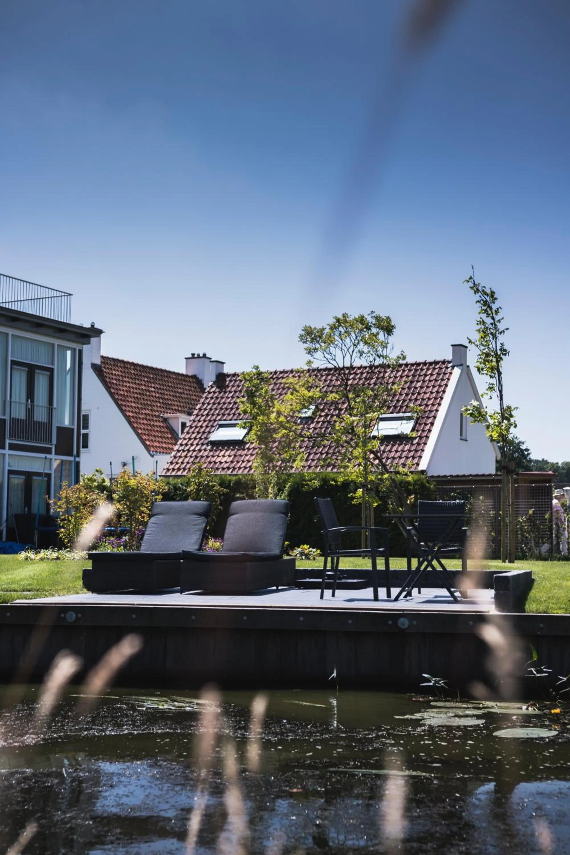 Garden in B&B Lisa Groningen