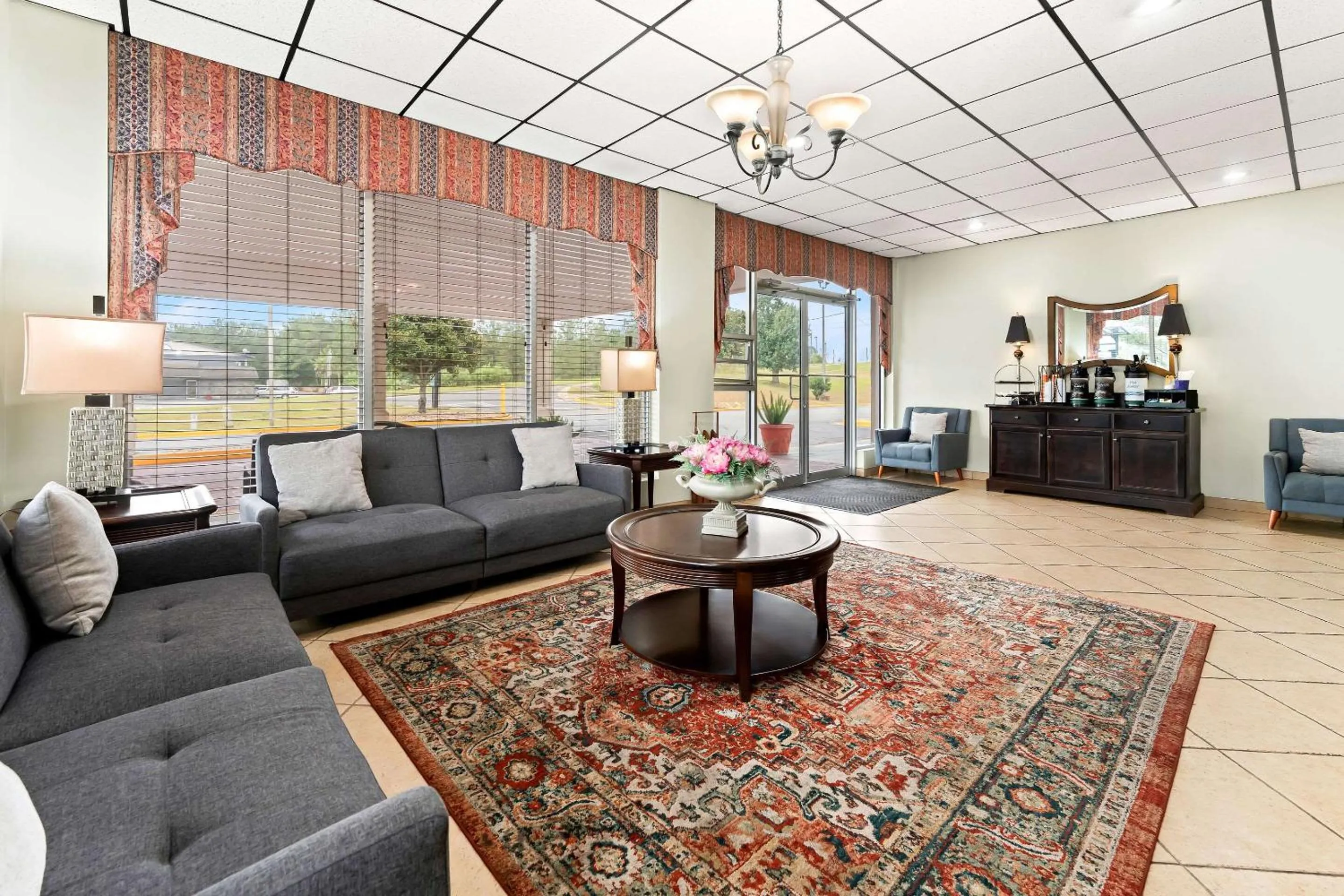 Lobby or reception in Quality Inn Americus