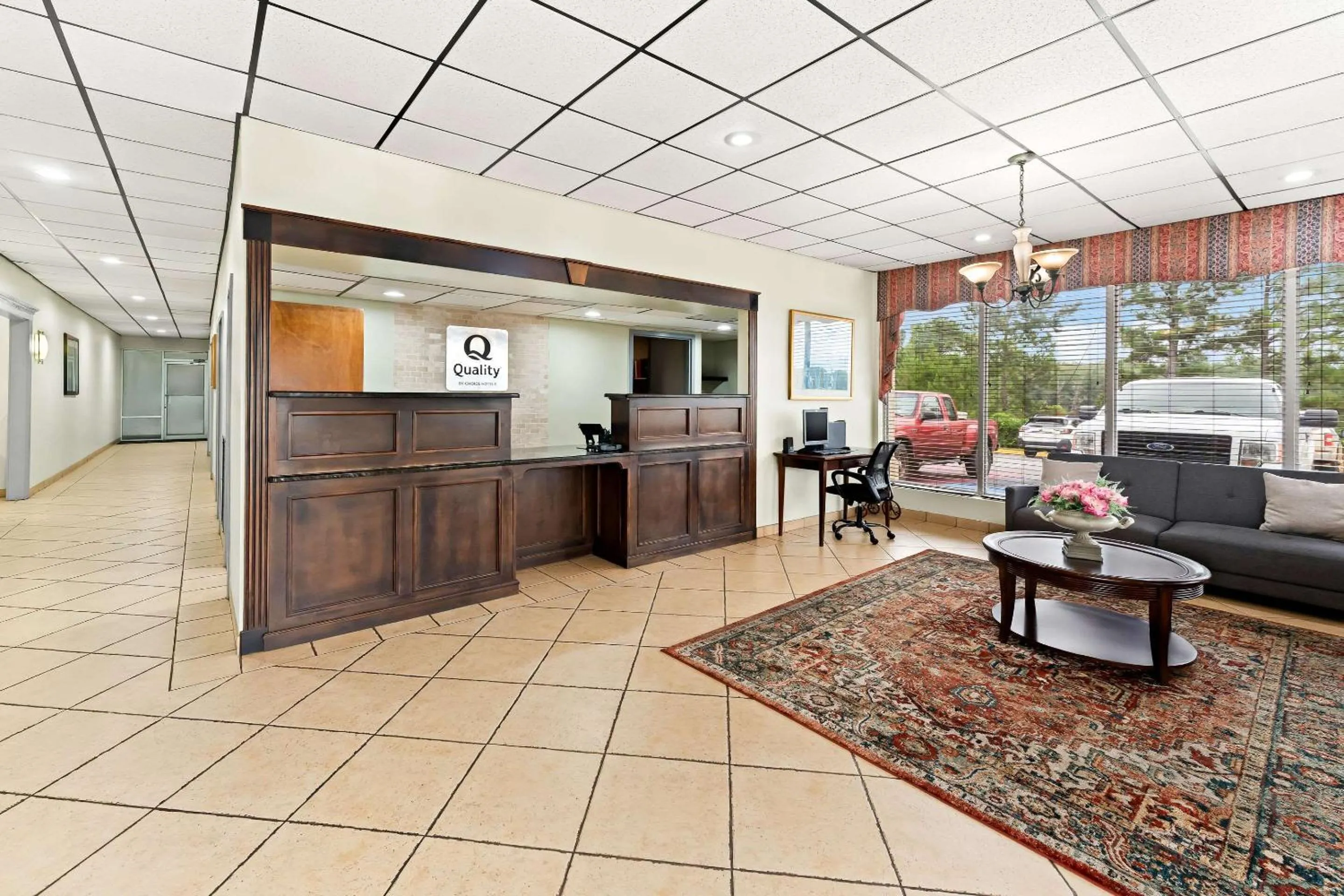 Lobby or reception in Quality Inn Americus