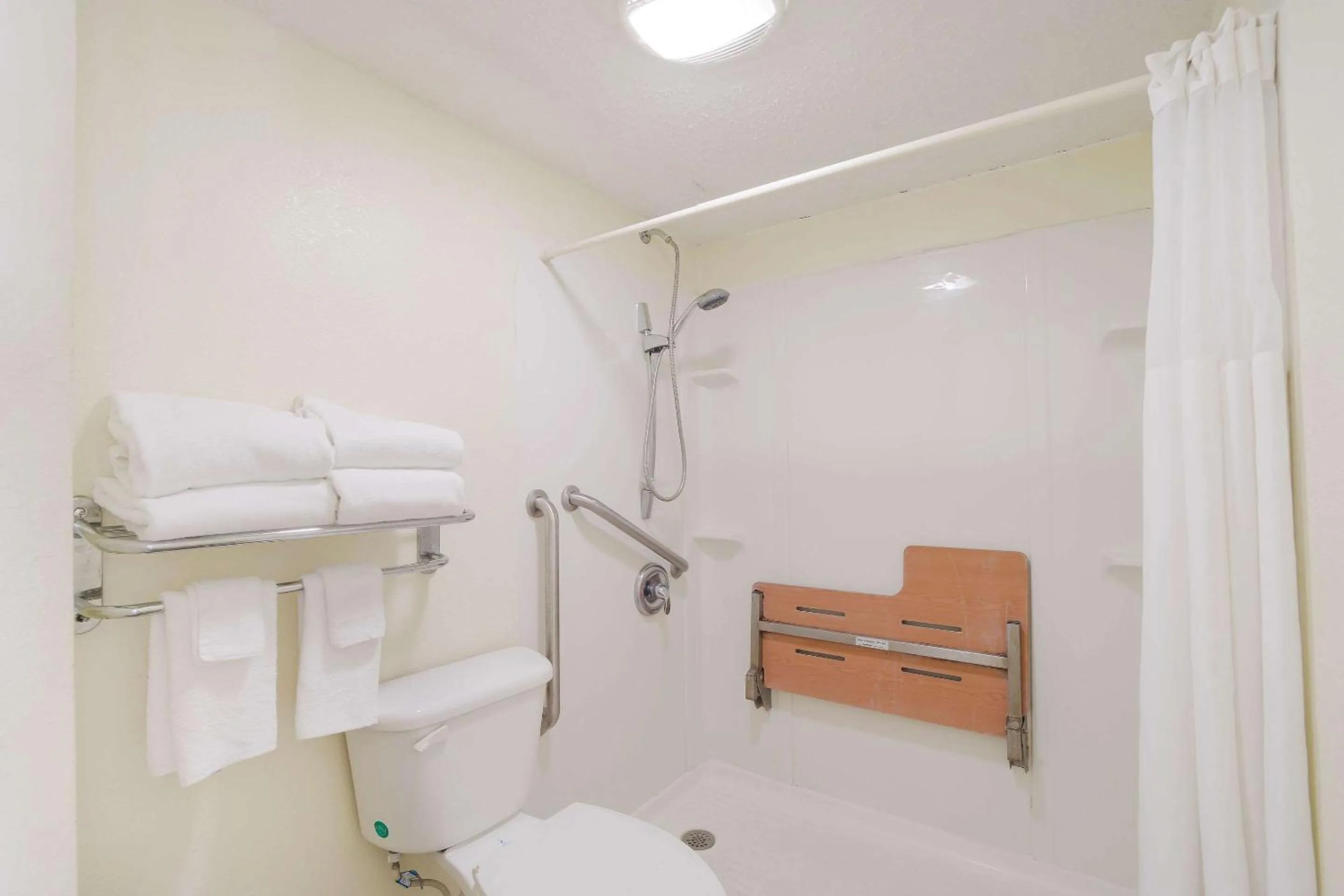 Bathroom in Quality Inn & Suites Conference Center Statesboro Historic District