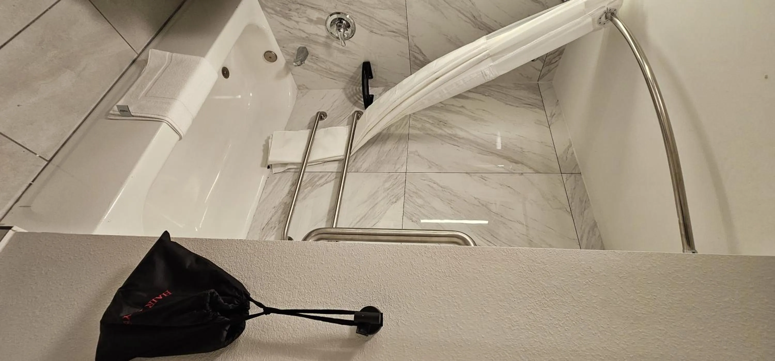 Bathroom in Wyndham Garden Atlanta Airport