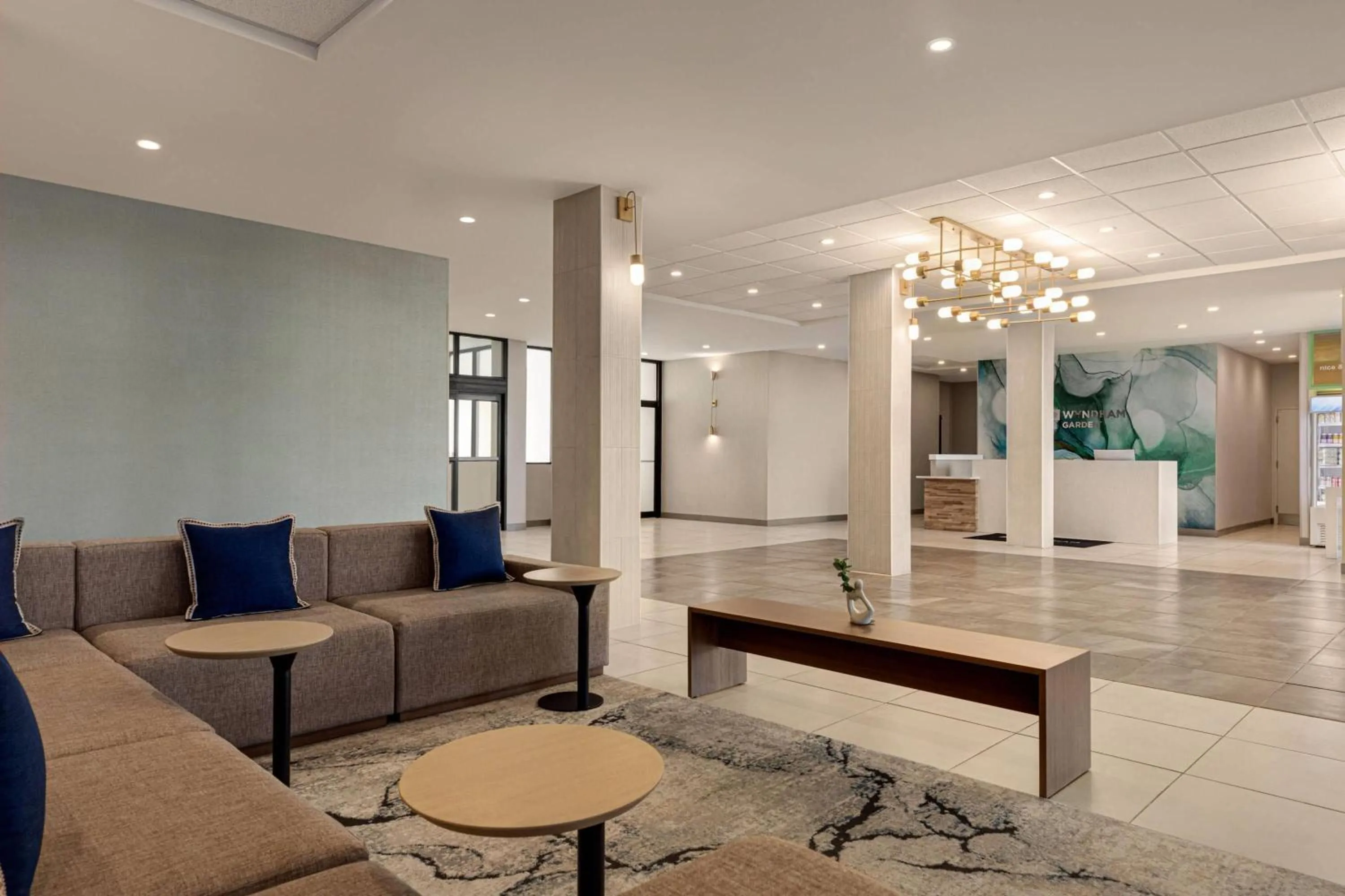 Lobby or reception in Wyndham Garden Atlanta Airport