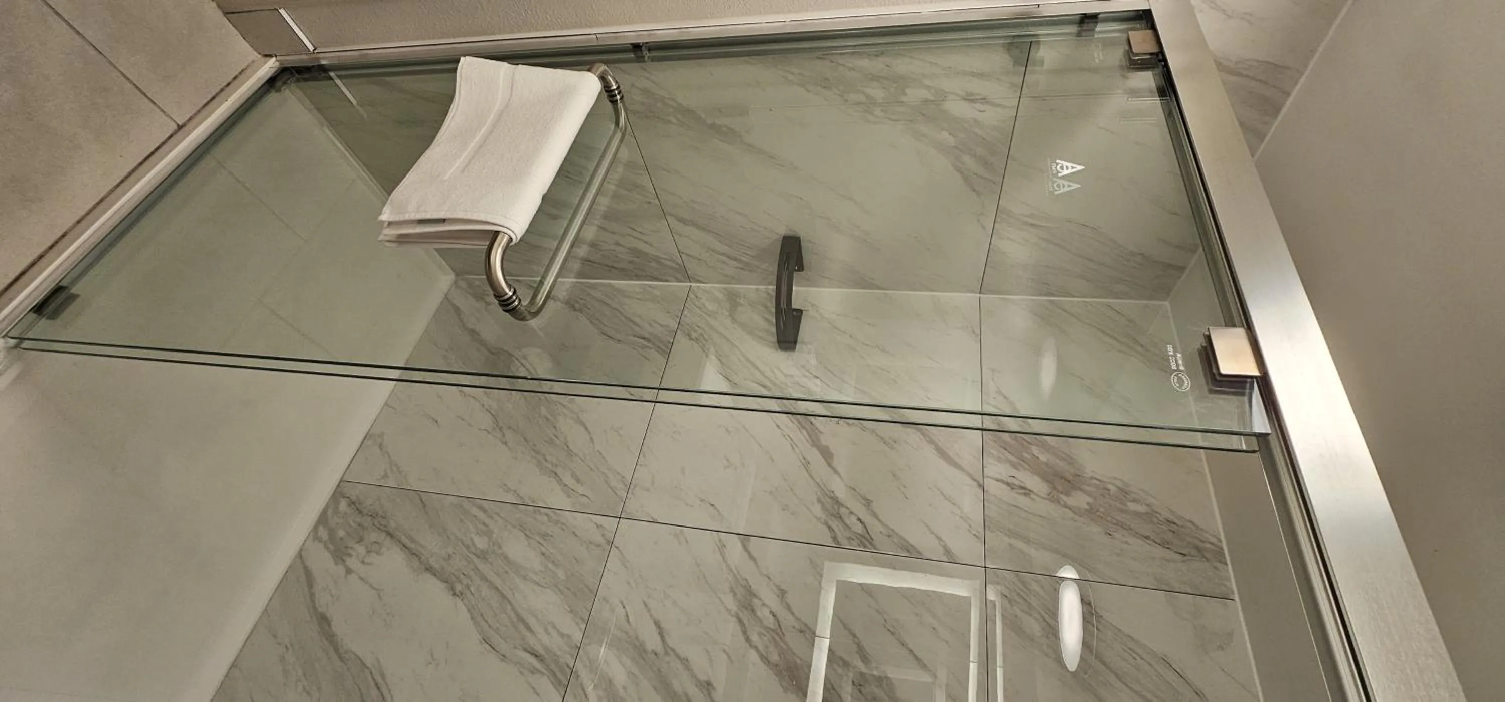 Bathroom in Wyndham Garden Atlanta Airport