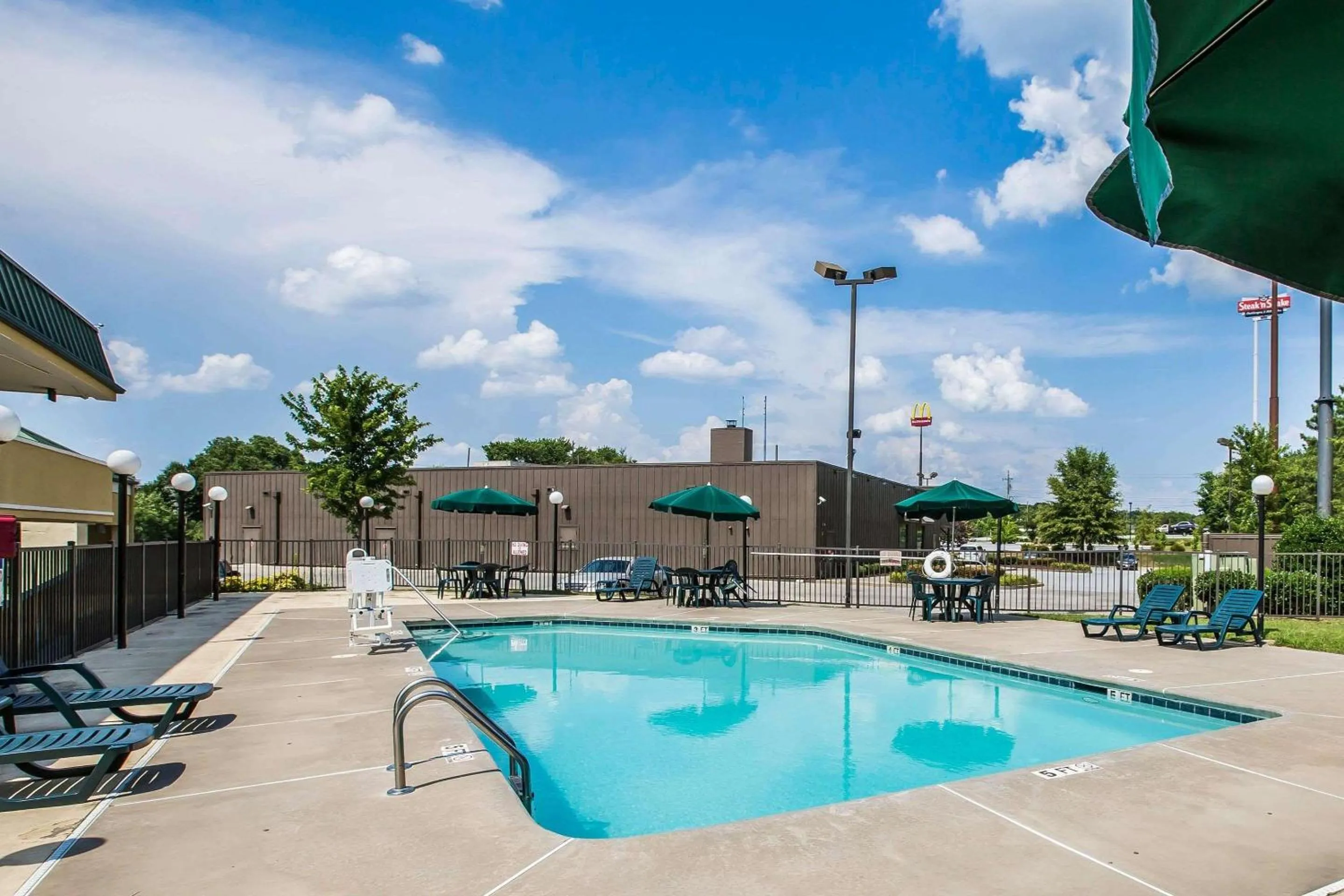 On site in Quality Inn Madison