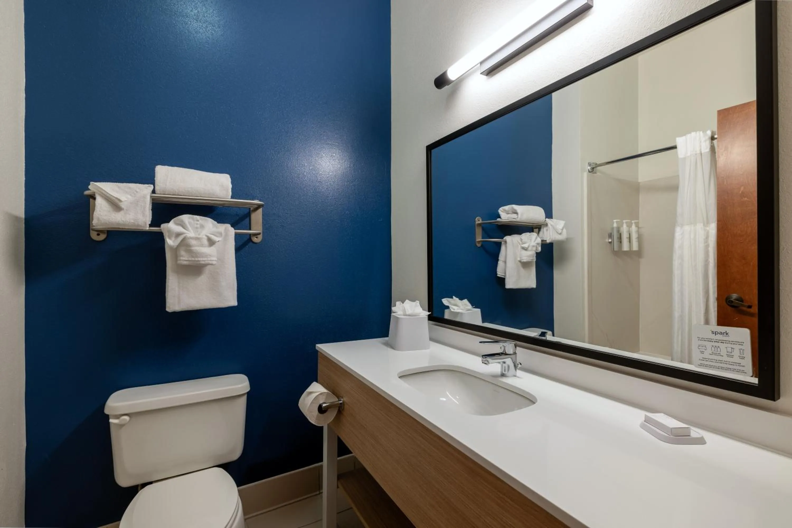 Bathroom in Spark by Hilton Savannah Airport