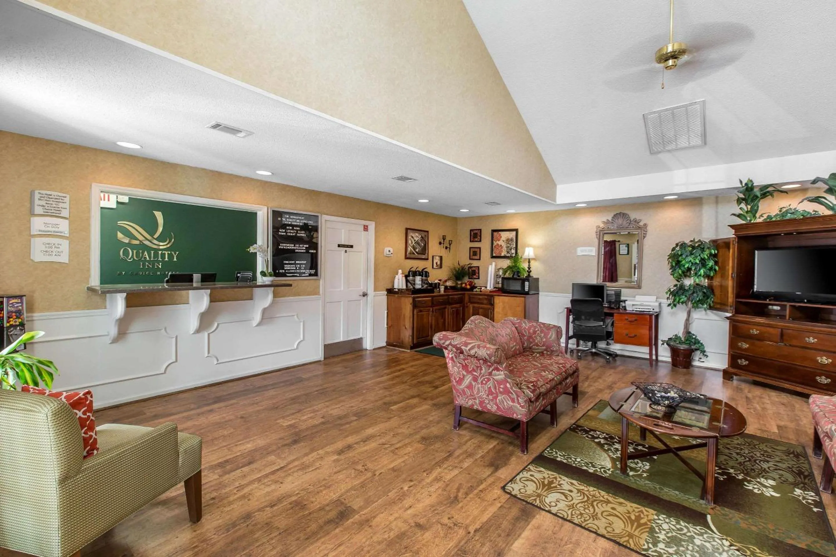 Lobby or reception, Lobby/Reception in Quality Inn Jesup