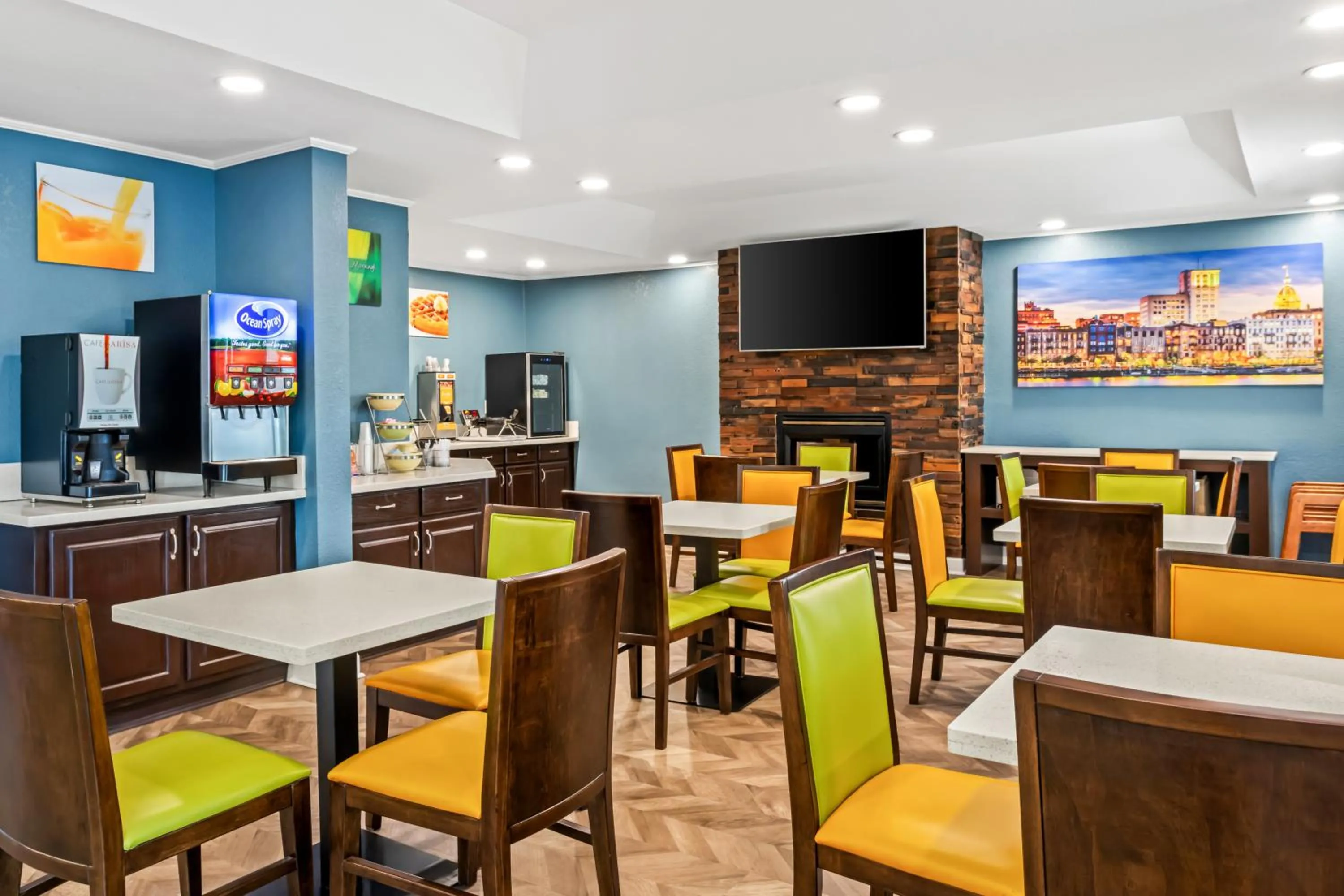 Breakfast in Quality Inn Pooler - Savannah I-95