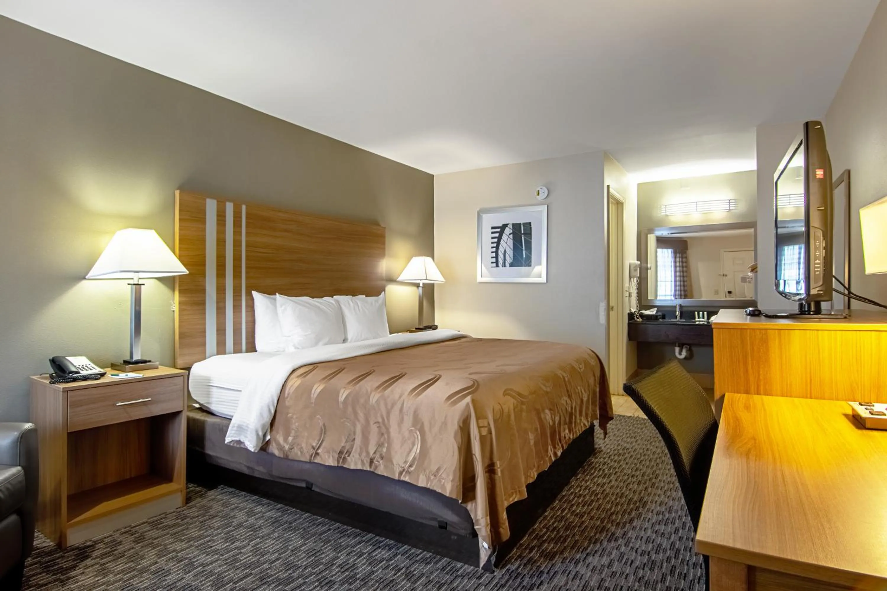 Photo of the whole room, Bed in Quality Inn Lagrange East I-85