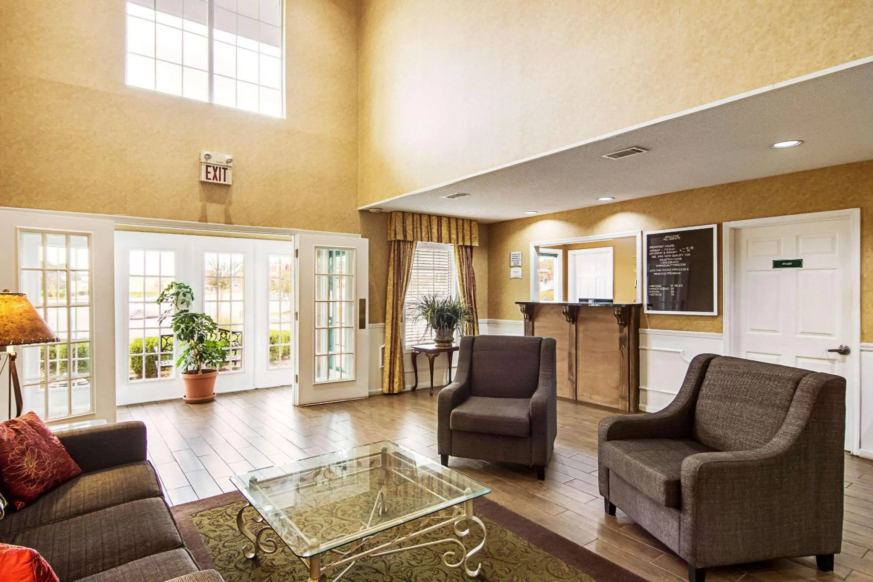 Lobby or reception in Quality Inn Thomaston