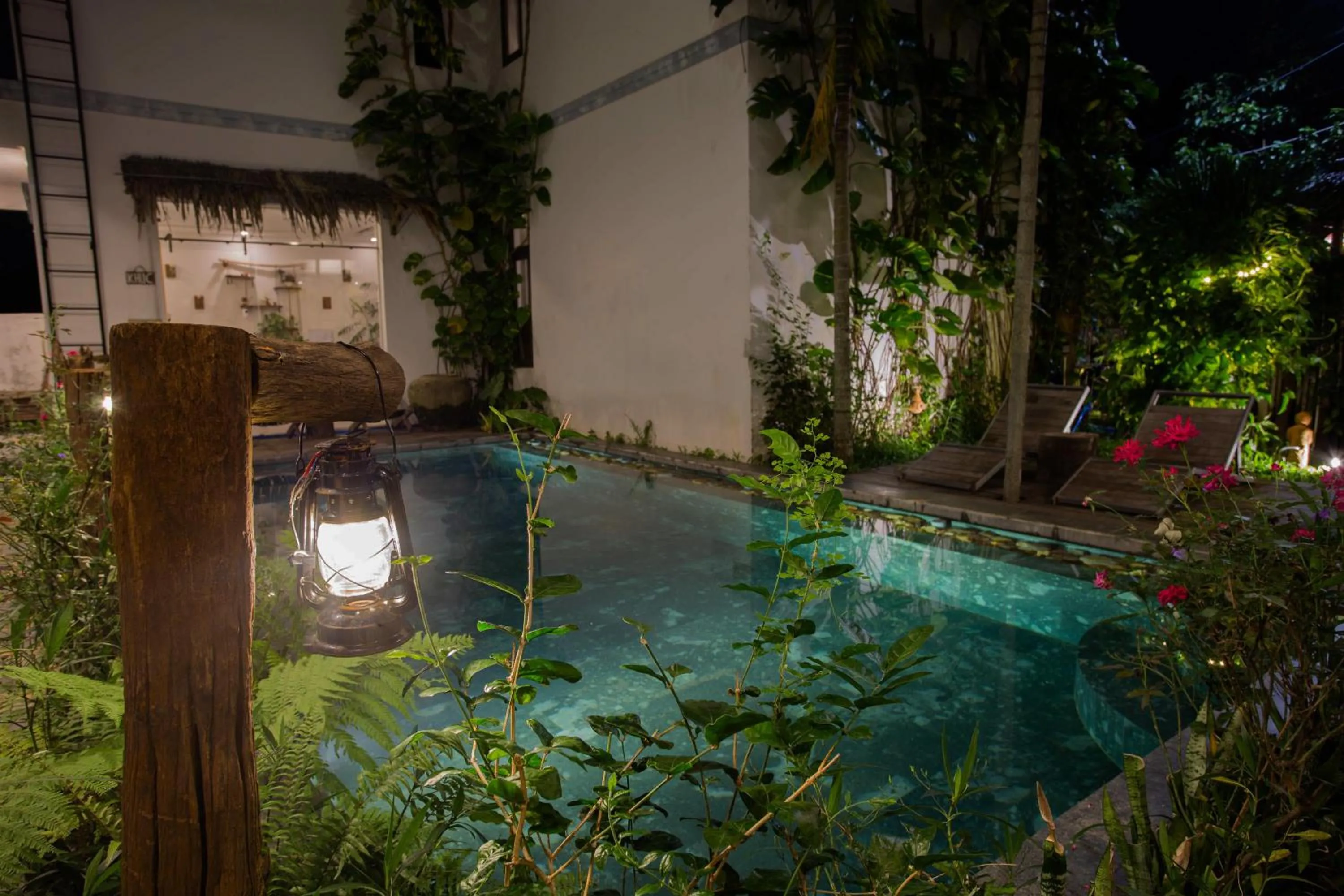 Pool view in Hoi An Fairy Garden Villa