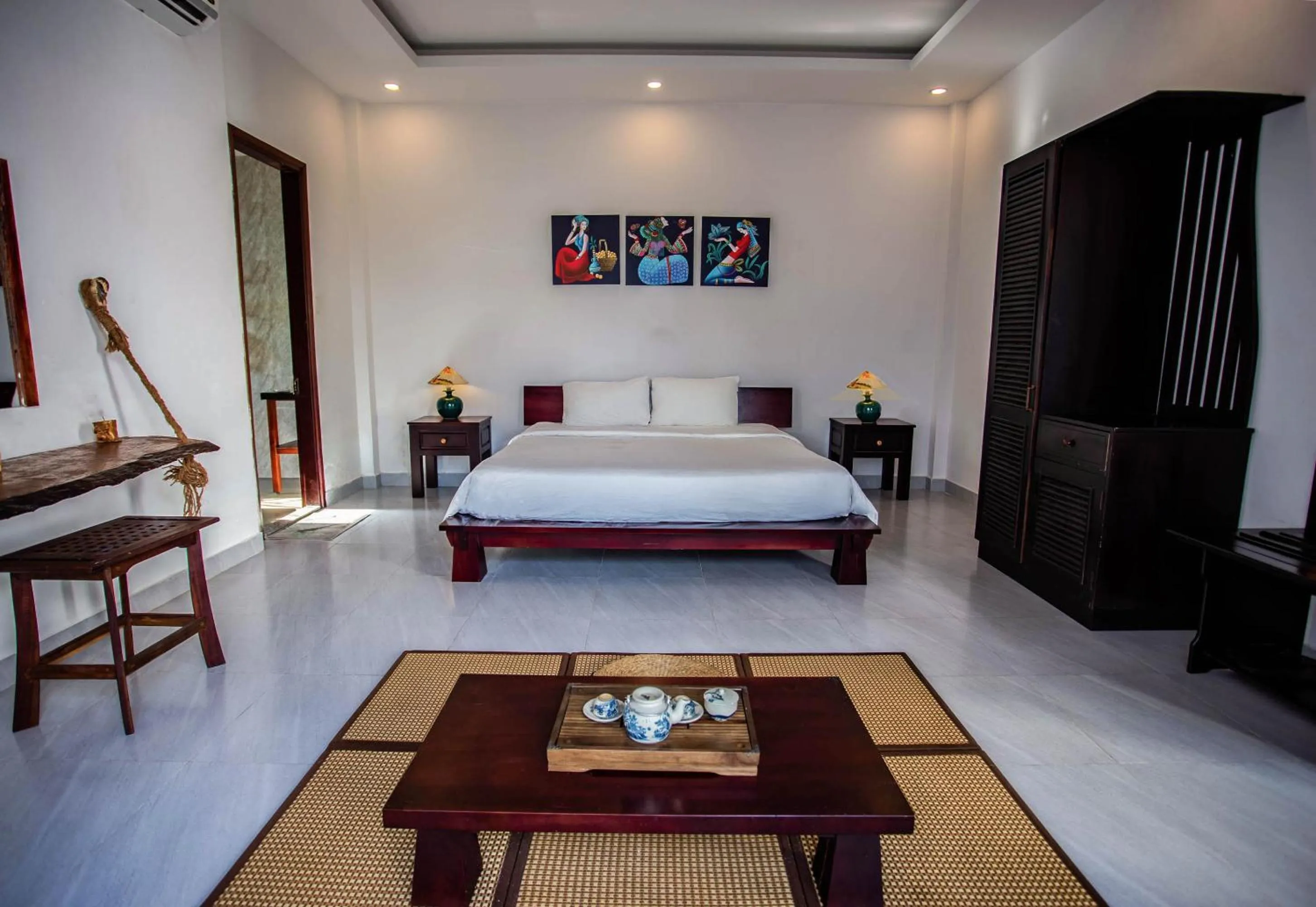 Bedroom, Bed in Hoi An Fairy Garden Villa