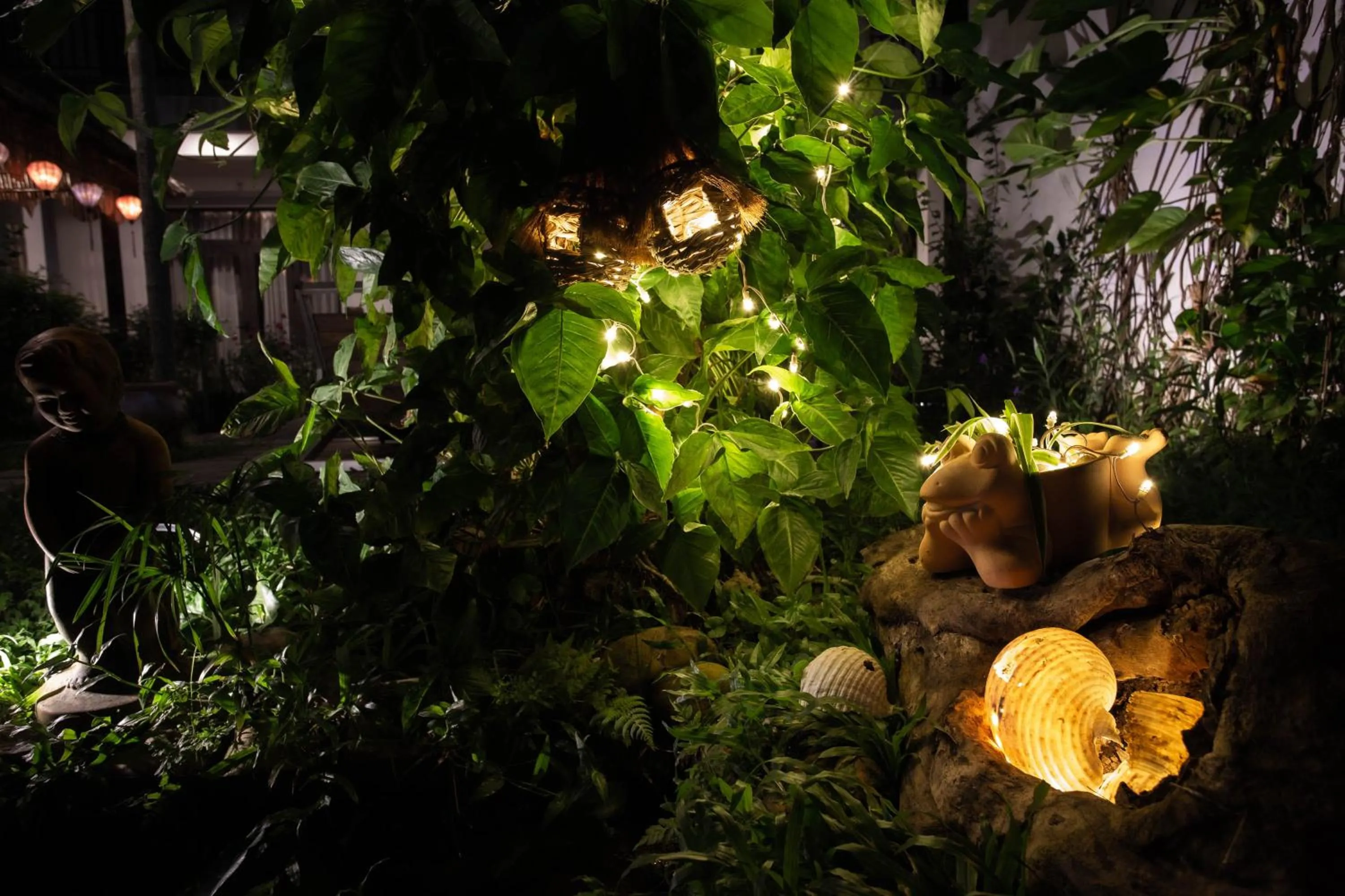 Decorative detail in Hoi An Fairy Garden Villa