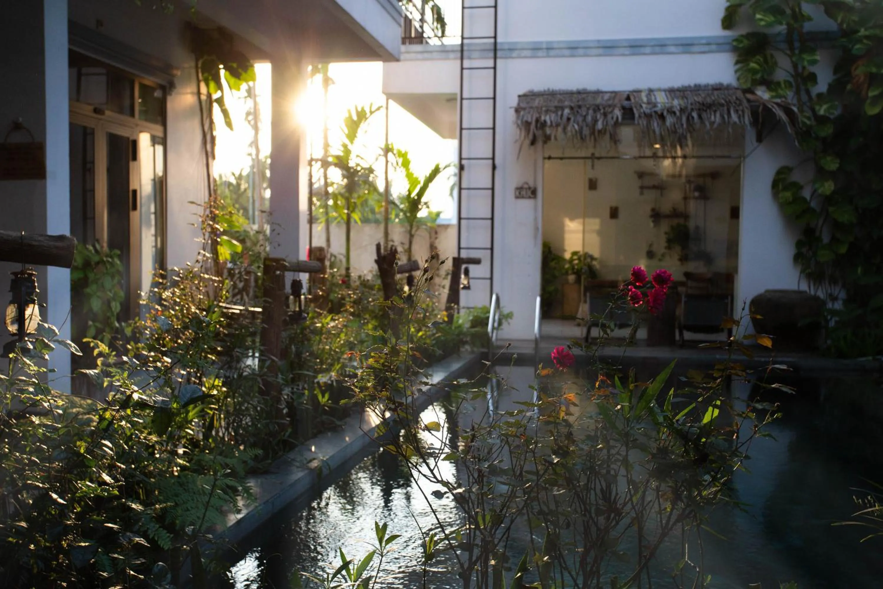 Pool view in Hoi An Fairy Garden Villa