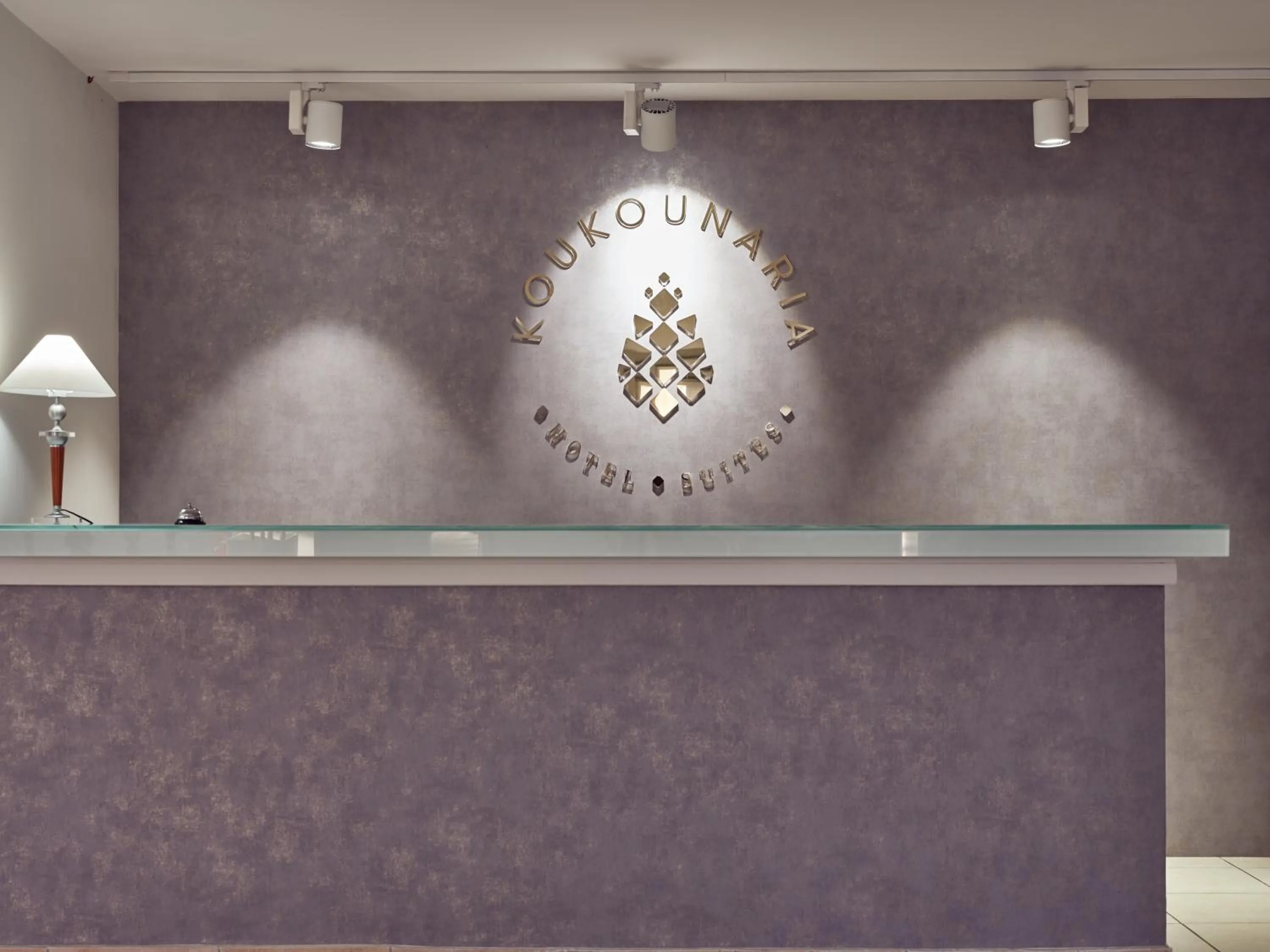 Lobby or reception in Koukounaria Hotel & Suites