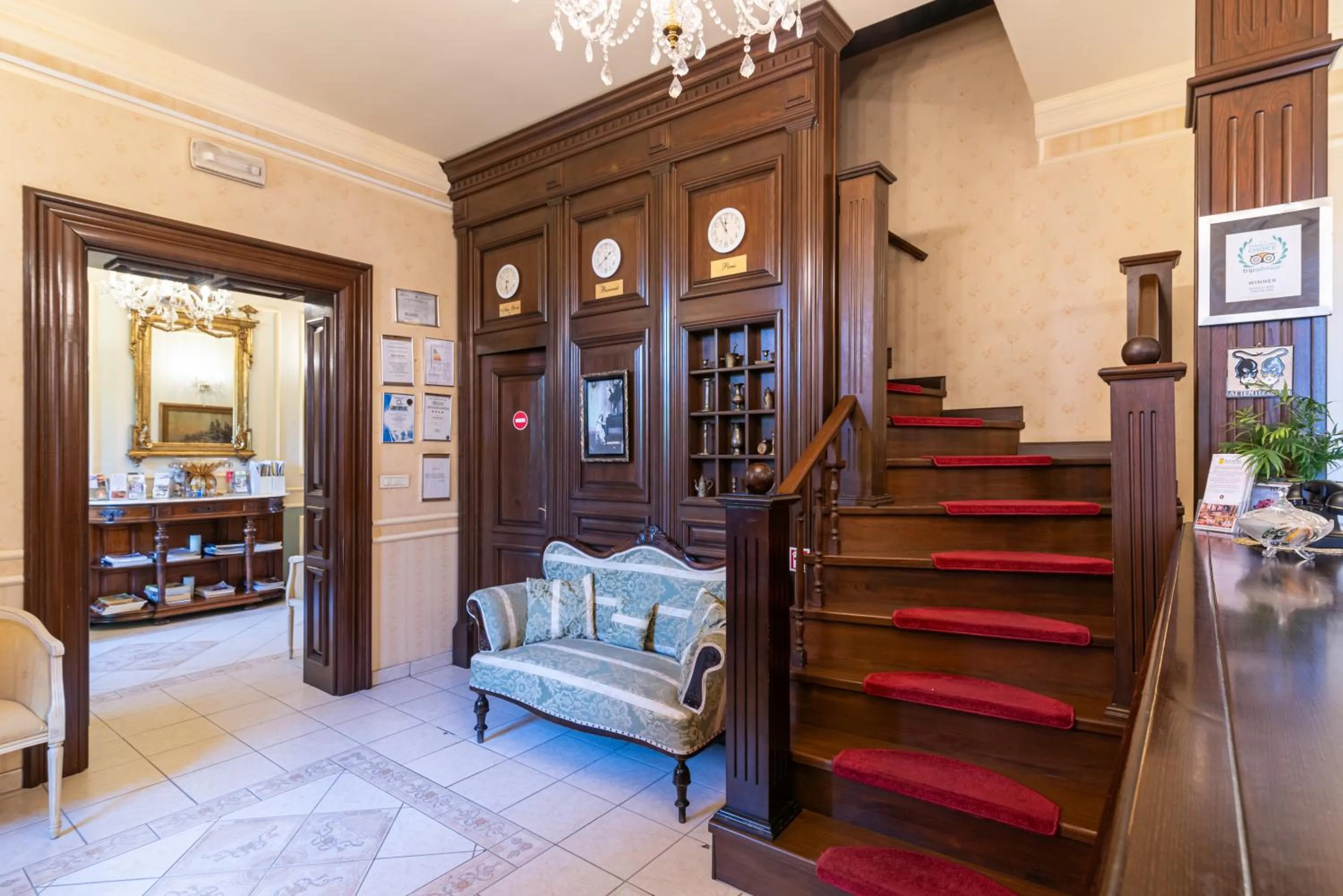 Lobby or reception in Casa del Sole Boutique Hotel Timisoara