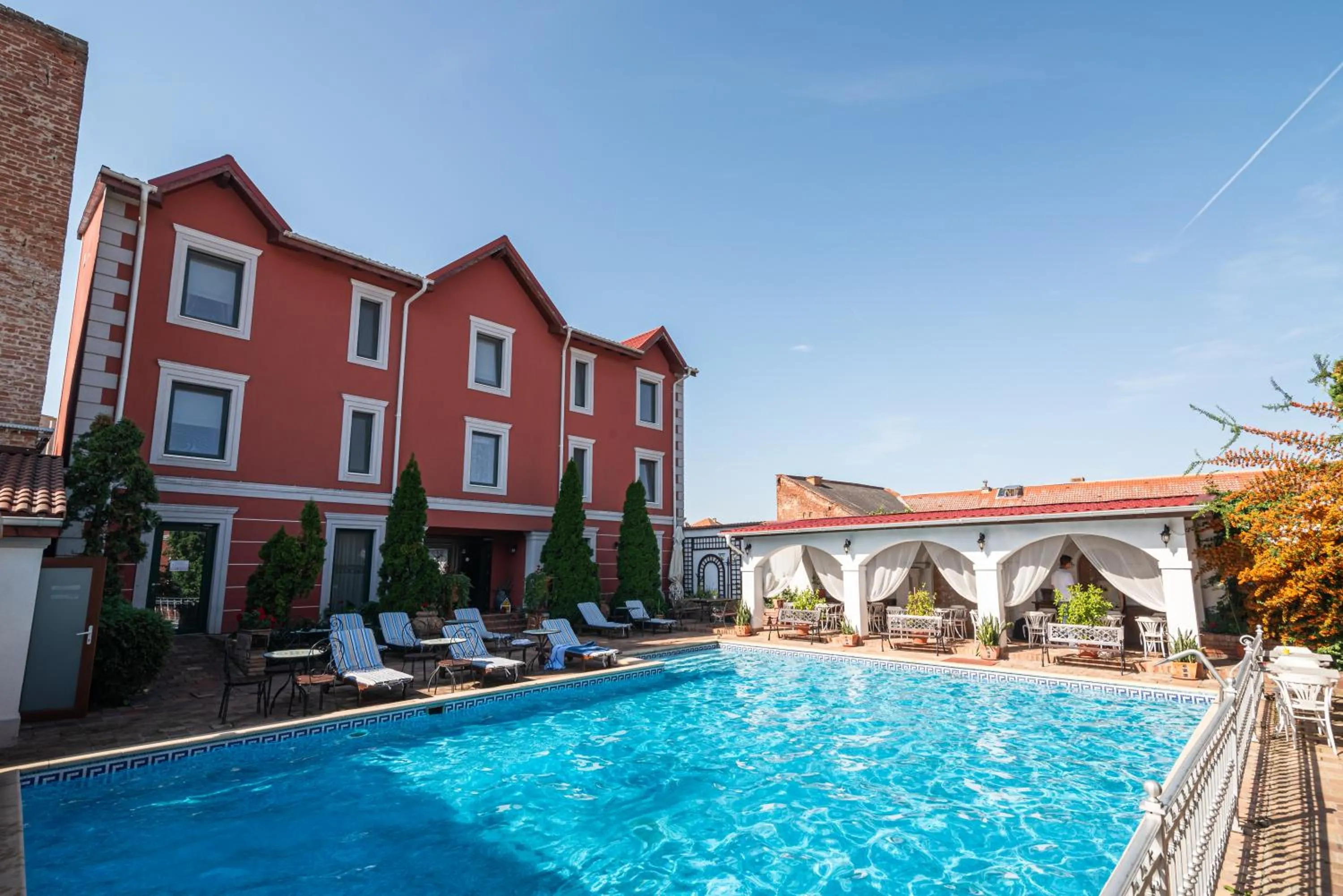 Balcony/Terrace in Casa del Sole Boutique Hotel Timisoara