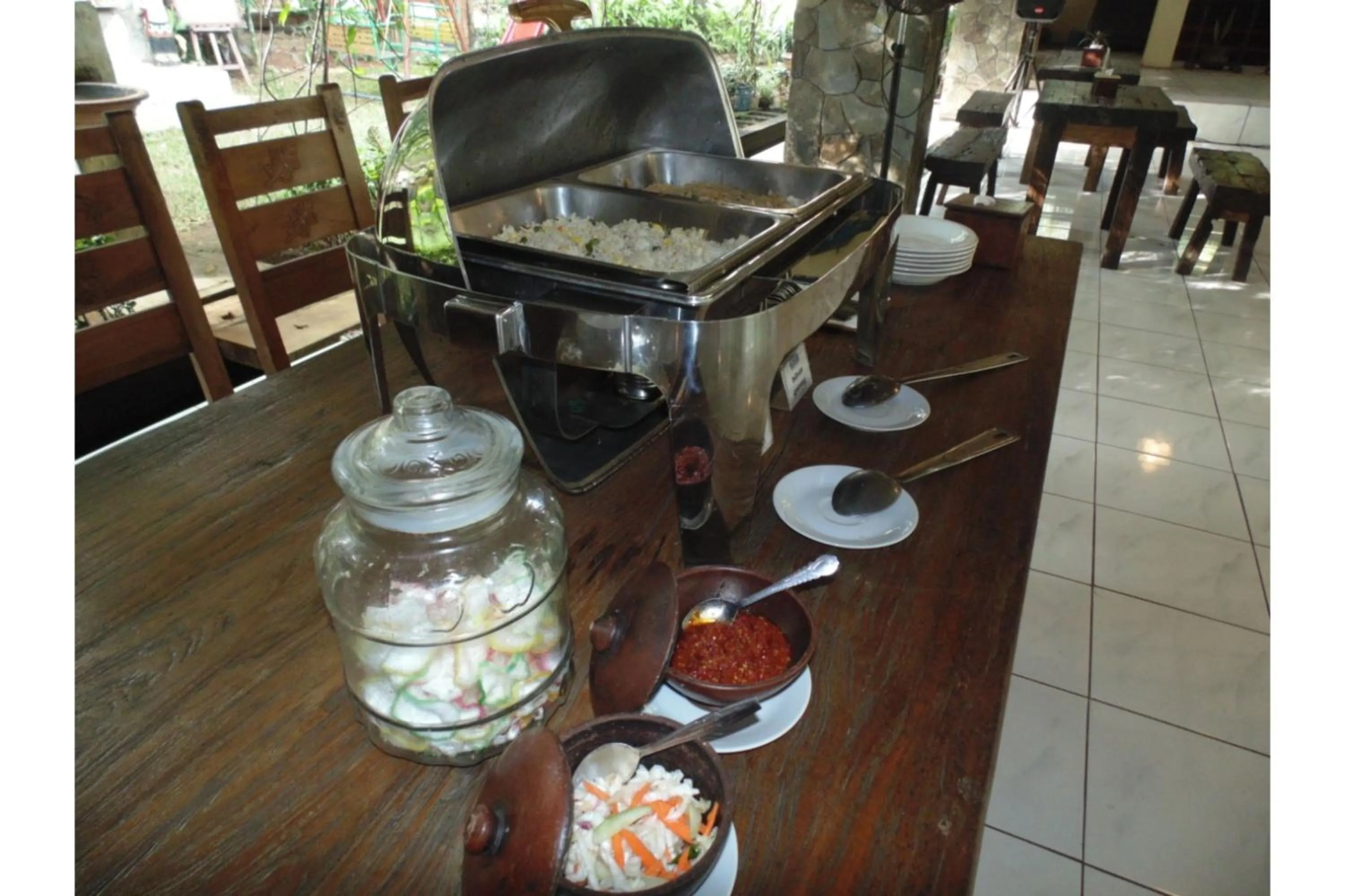 Breakfast in Pendopo 45 Resort