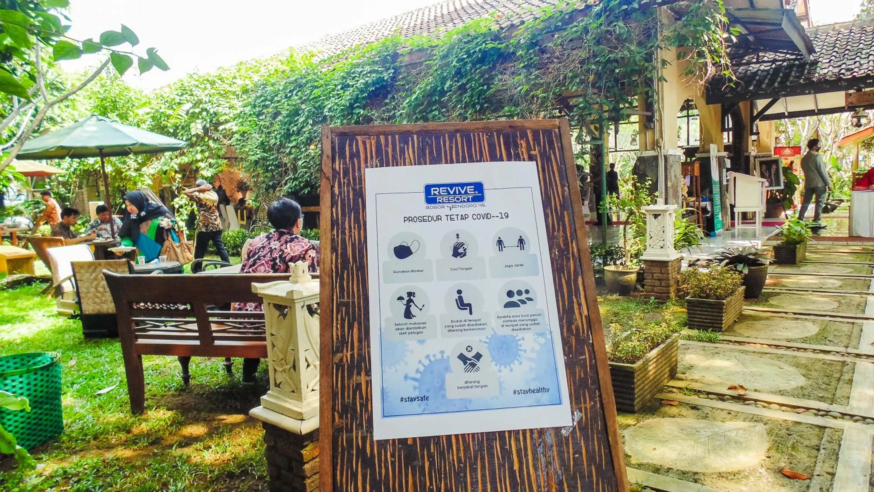 Restaurant/places to eat in Pendopo 45 Resort