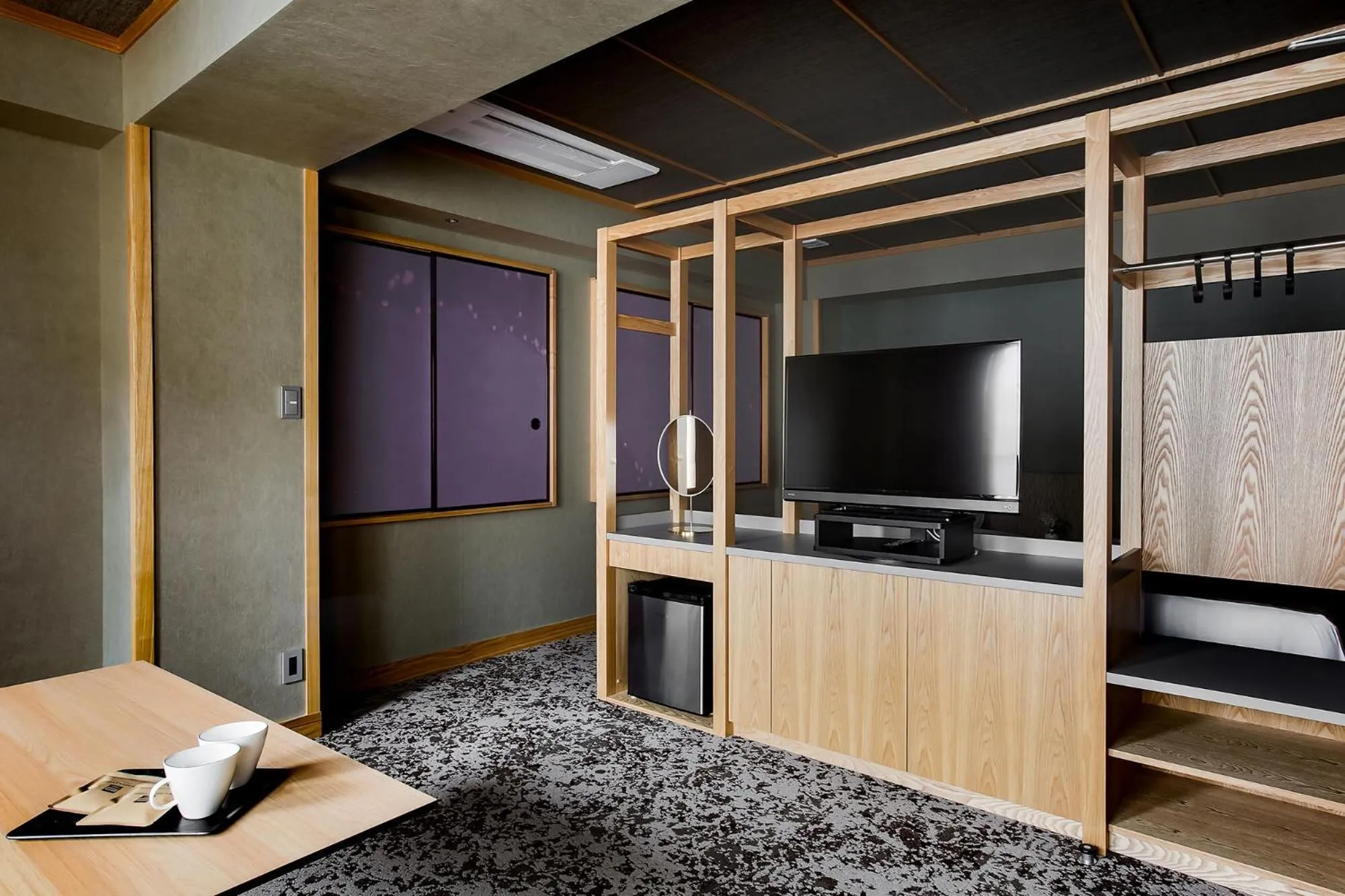 Living room, Bed in eph TAKAYAMA