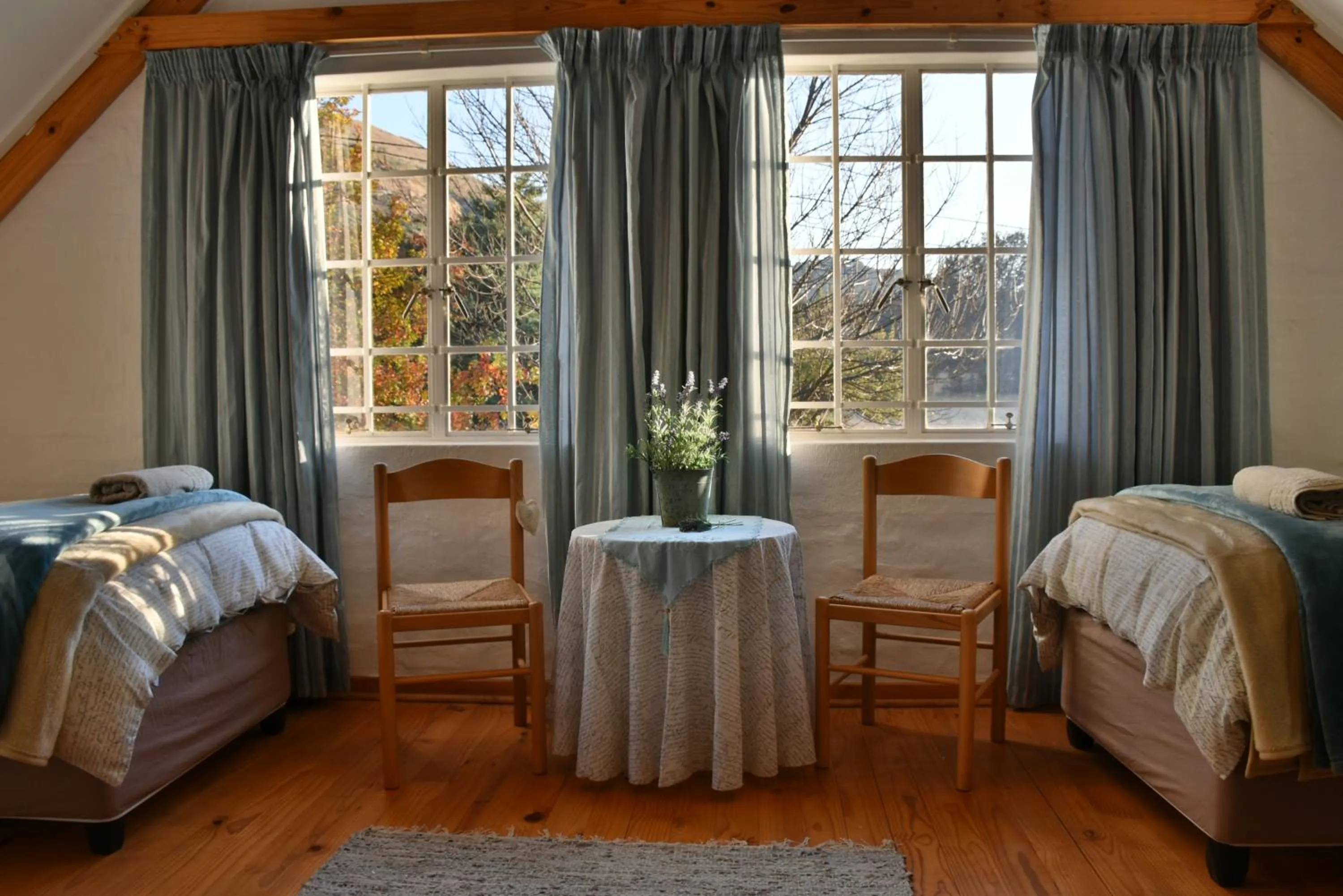 Bed in Hillside Cottage