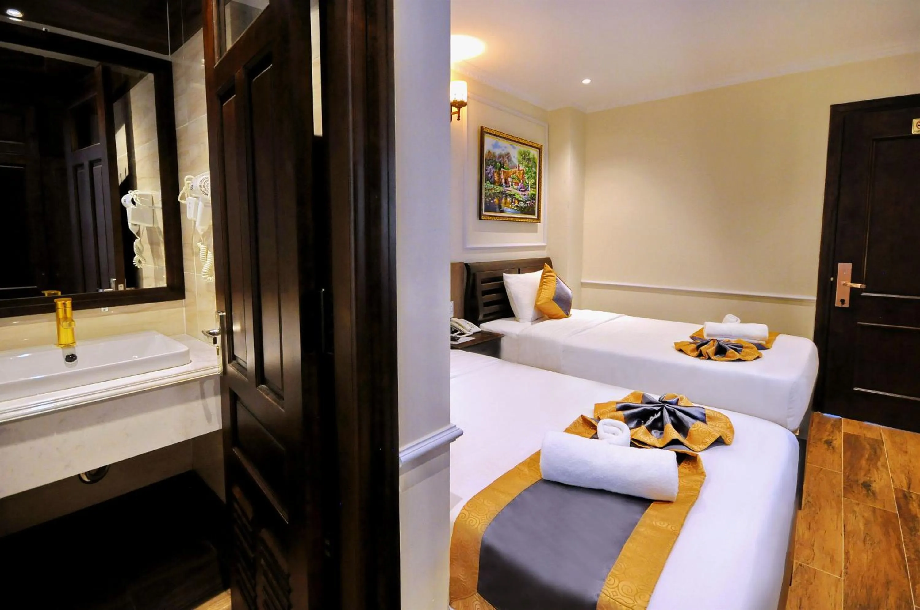 Photo of the whole room, Bed in Apollo Hotel Nha Trang Beach