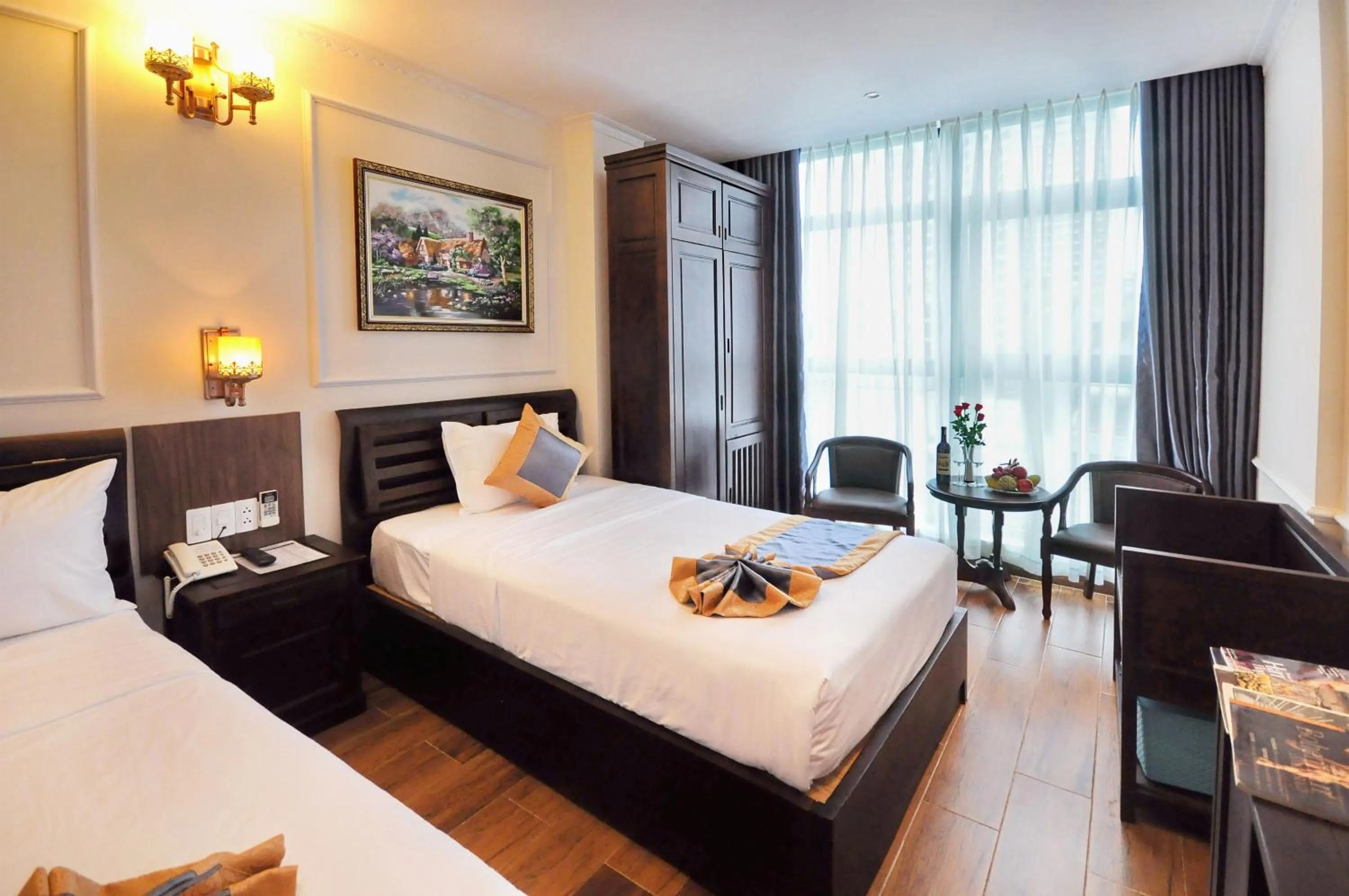 Photo of the whole room, Bed in Apollo Hotel Nha Trang Beach