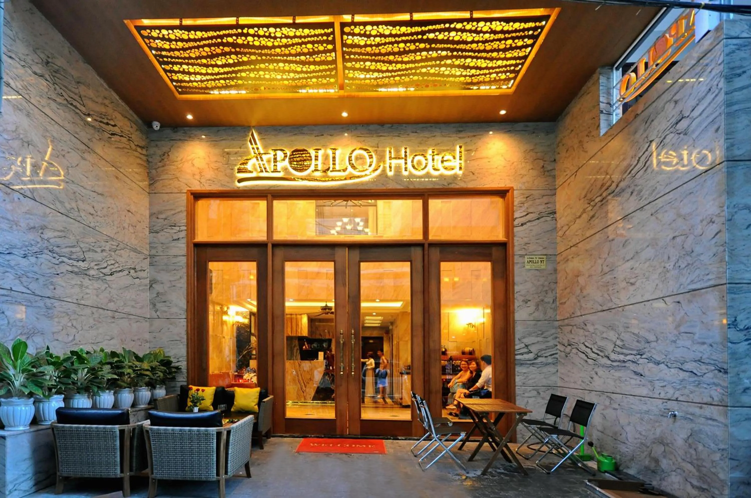Facade/entrance in Apollo Hotel Nha Trang Beach